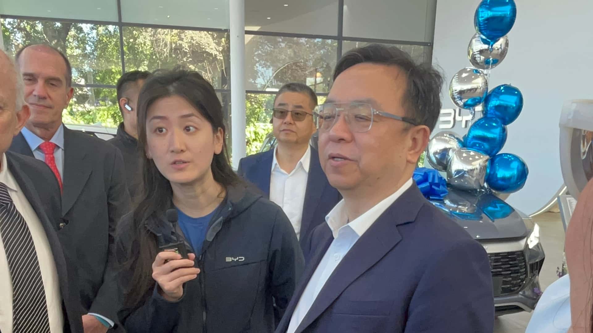 BYD - Inauguración Cigliuitti Guerini