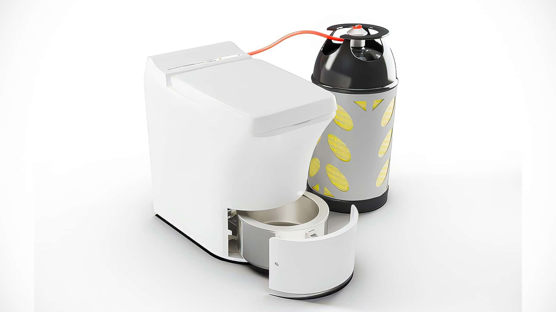 Cinderella Travel Verbrennungstoilette für Propangas-Betrieb