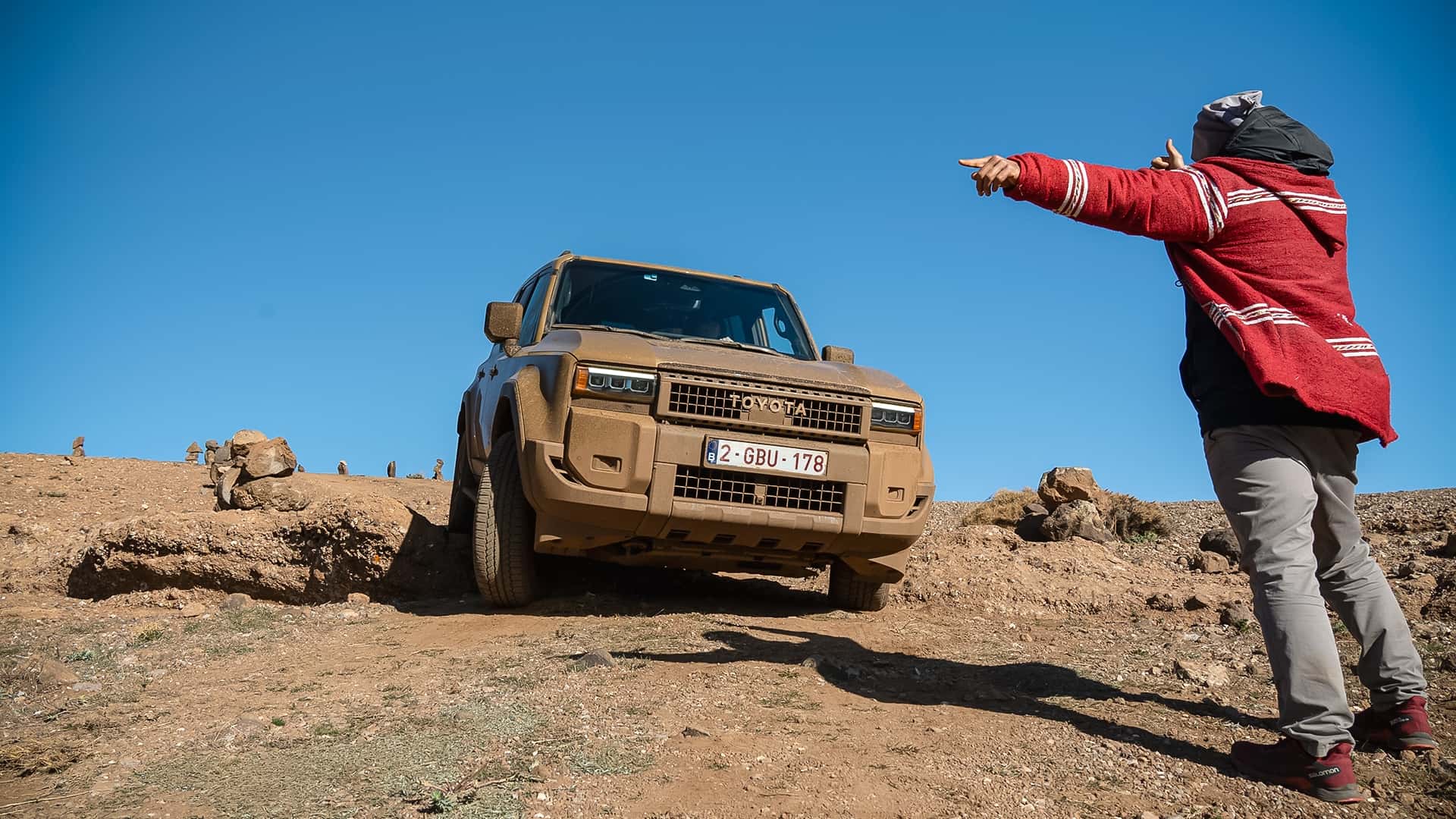 Toyota Land Cruiser 250 (2024) im Atlas Gebirge