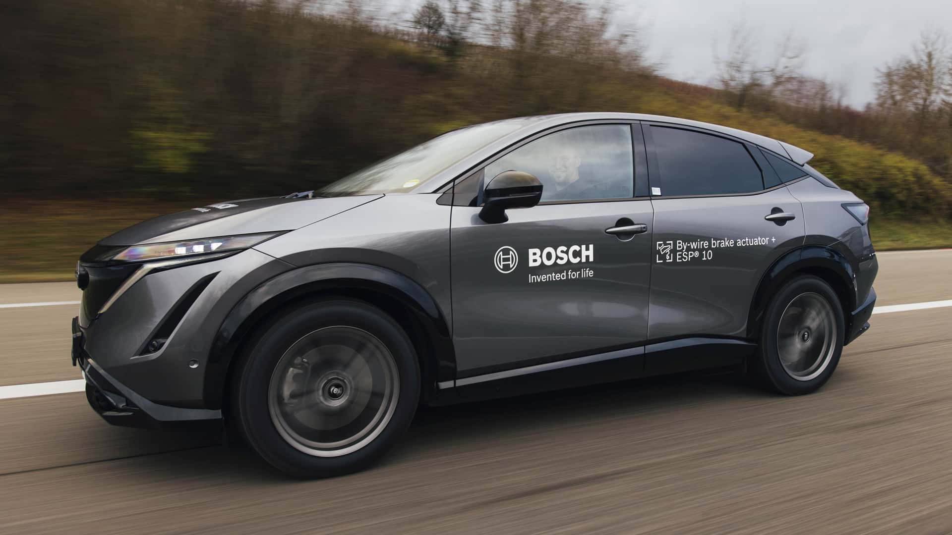 Test du système de freinage par câble Bosch