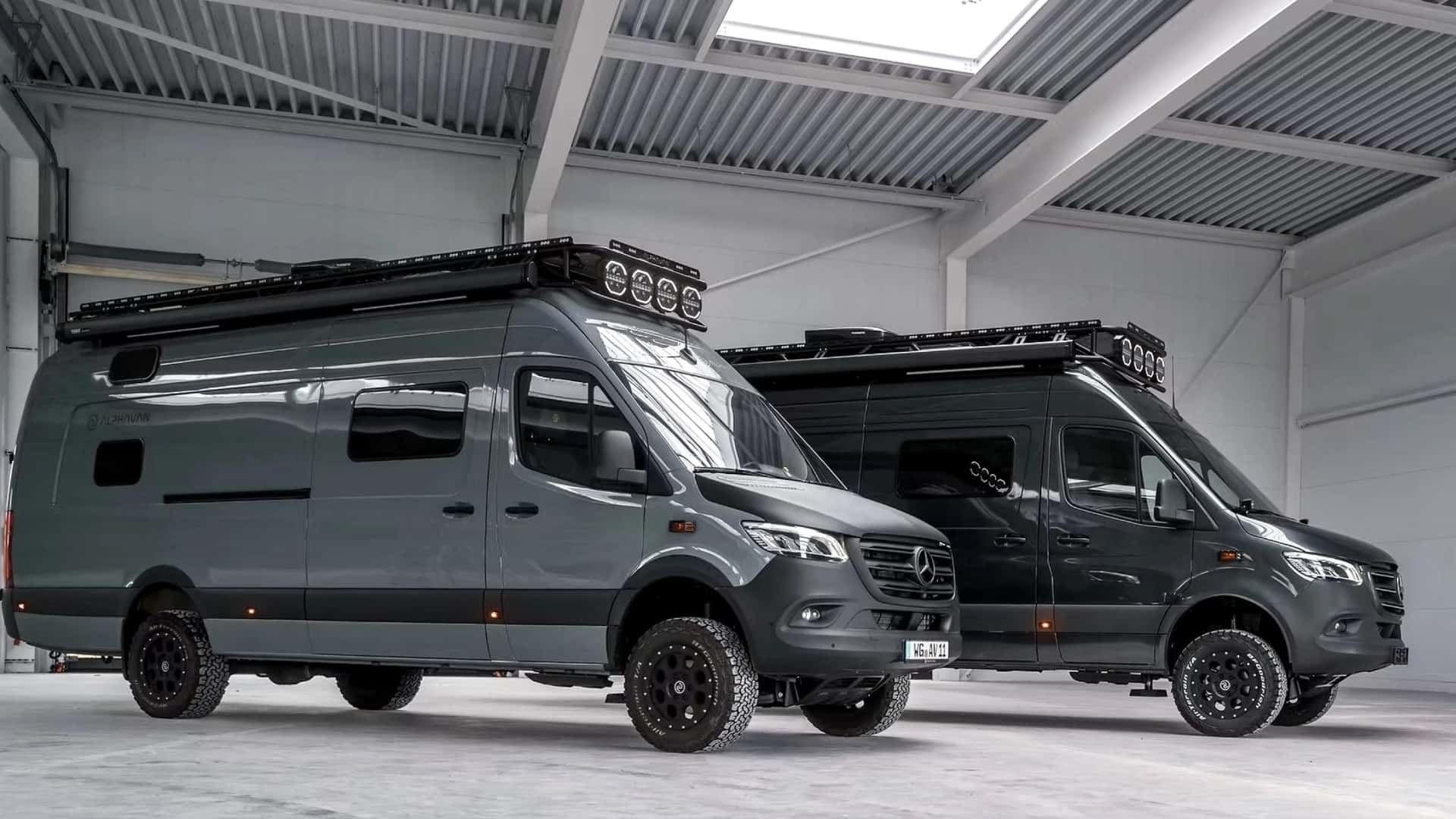 Alphavan Off Grid 4x4, una autocaravana demencial para viajes inolvidables