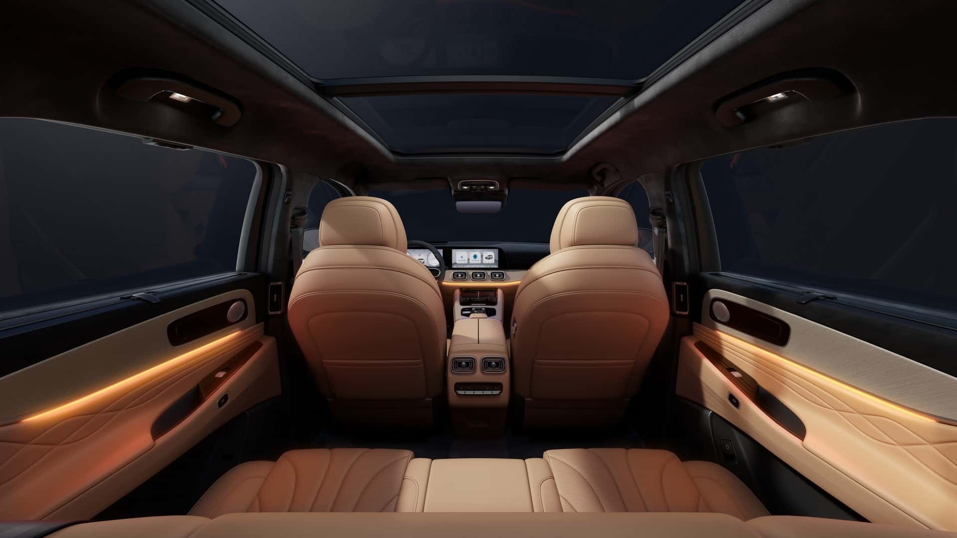 Jaecoo 8, les intérieurs