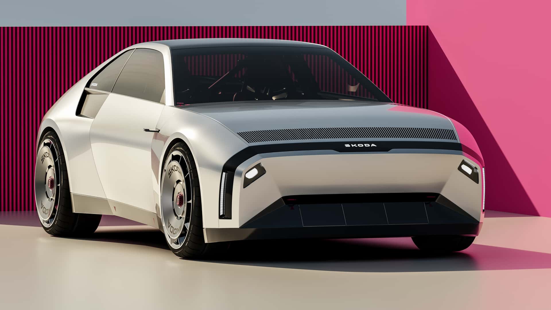 Skoda 110 R concept, render oficial