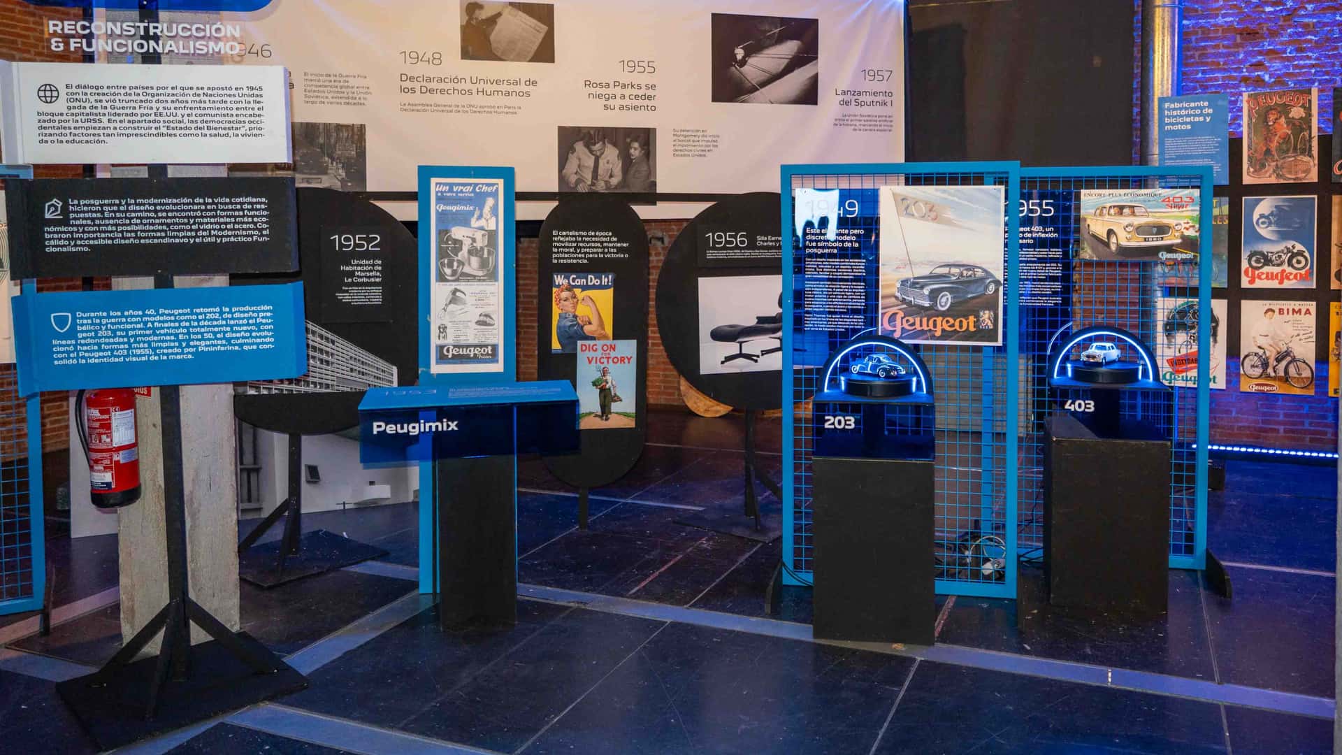 Exposición PEUGEOT Historia del Diseño