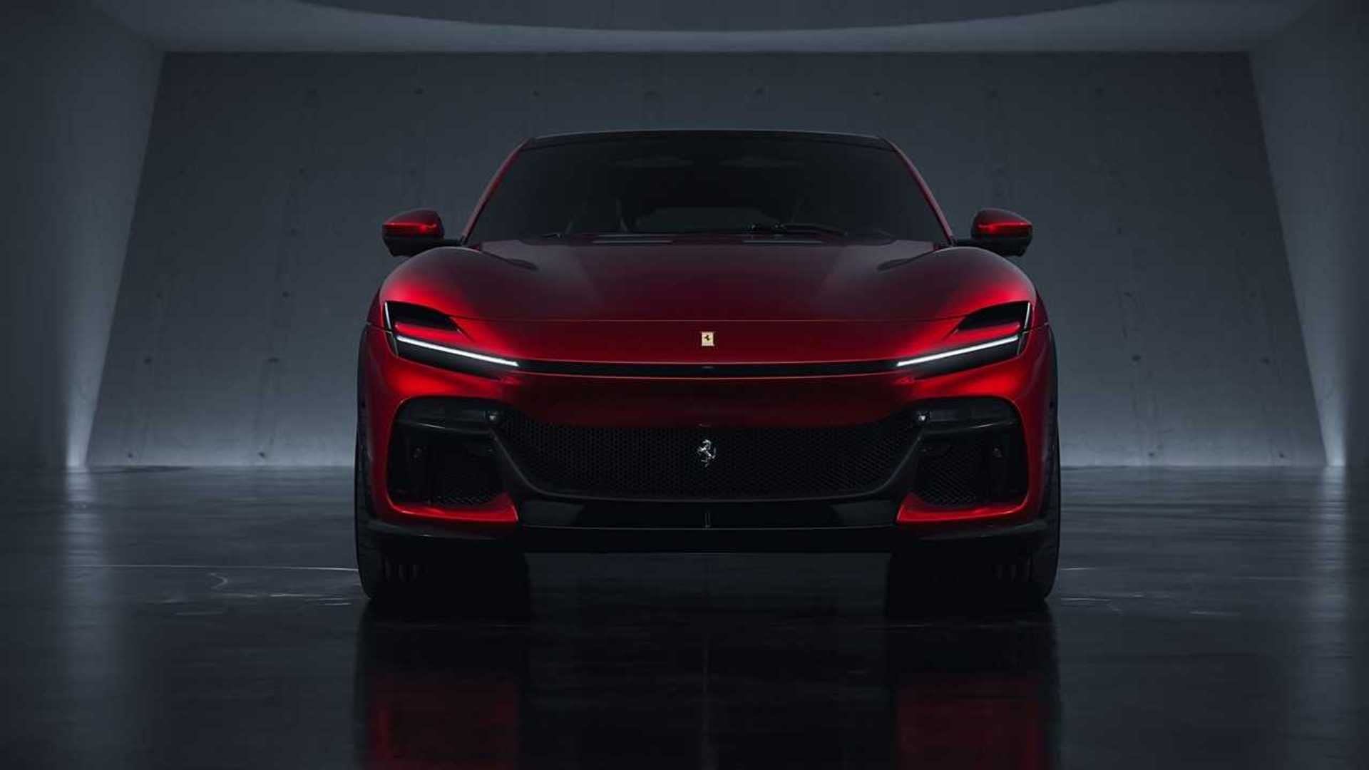 Ferrari Thoroughbred red