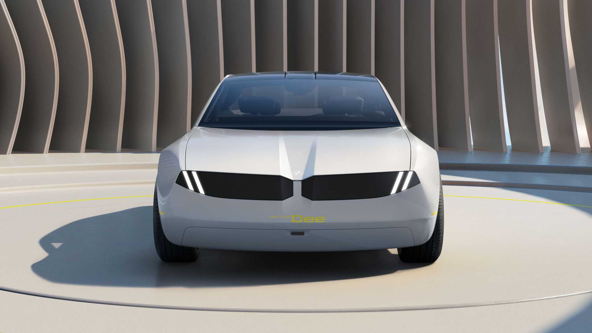 <p>BMW i Vision Dee, el logotipo se fusiona con un panel LED interactivo<br /> </p>