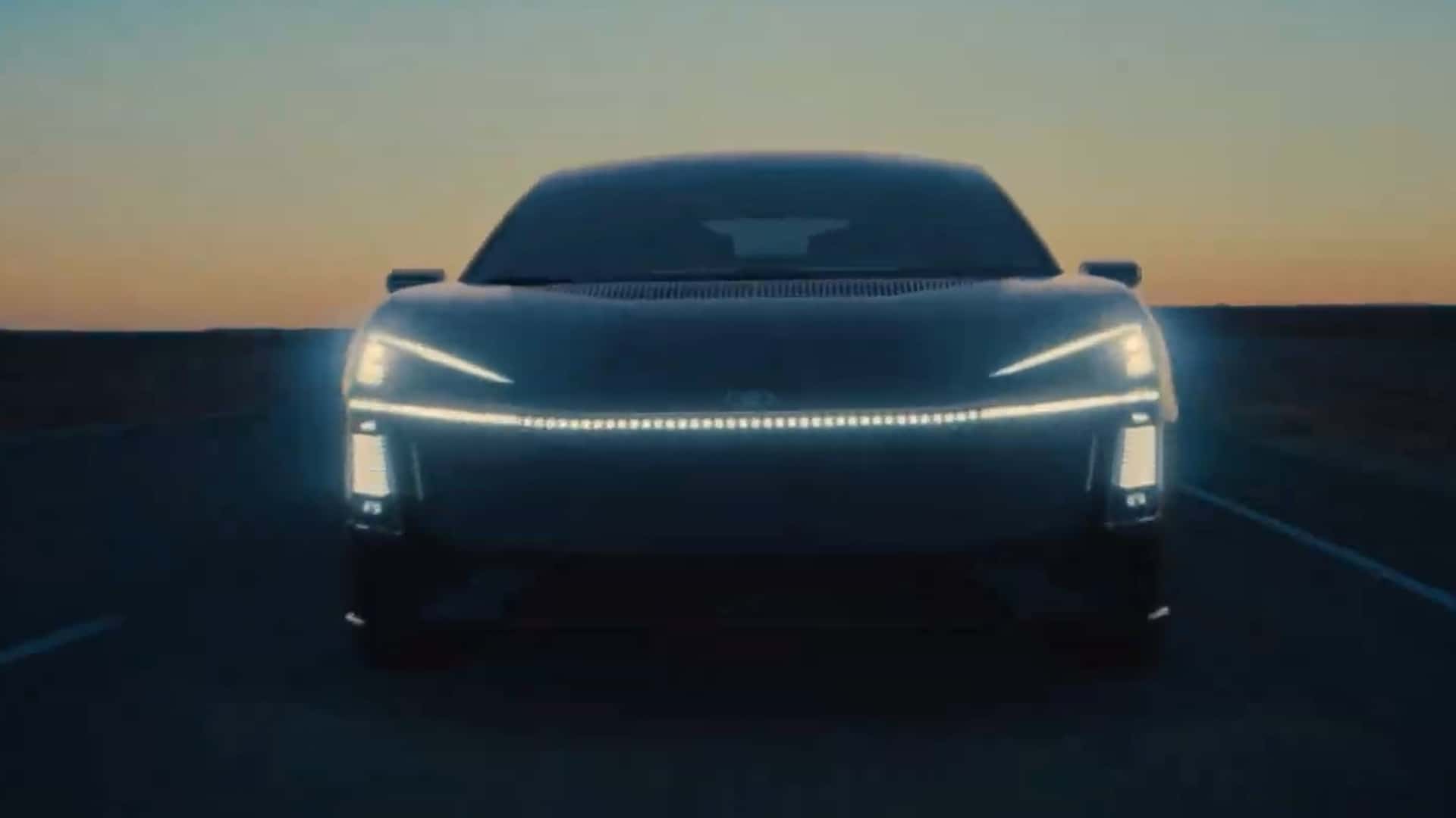 Teaser conceptual del Toyota Corolla