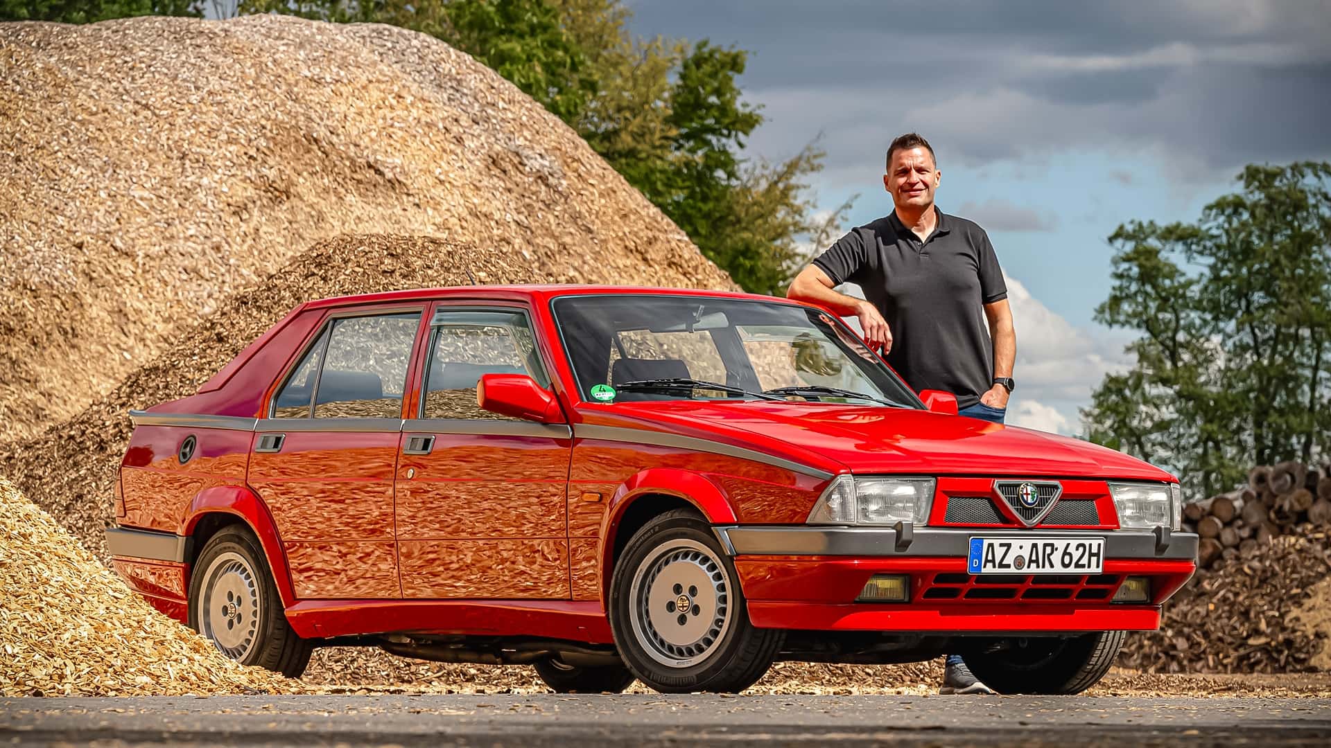 Alfa 75 (1987) im Fahrbericht
