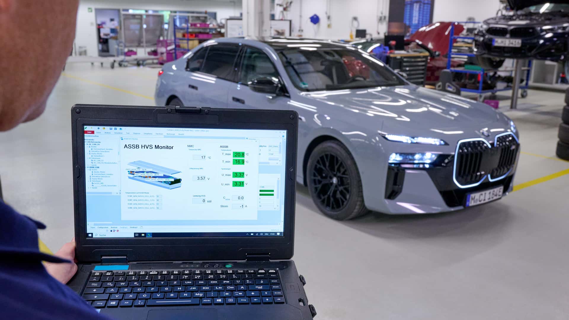 BMW i7 Solid-State Battery Prototype