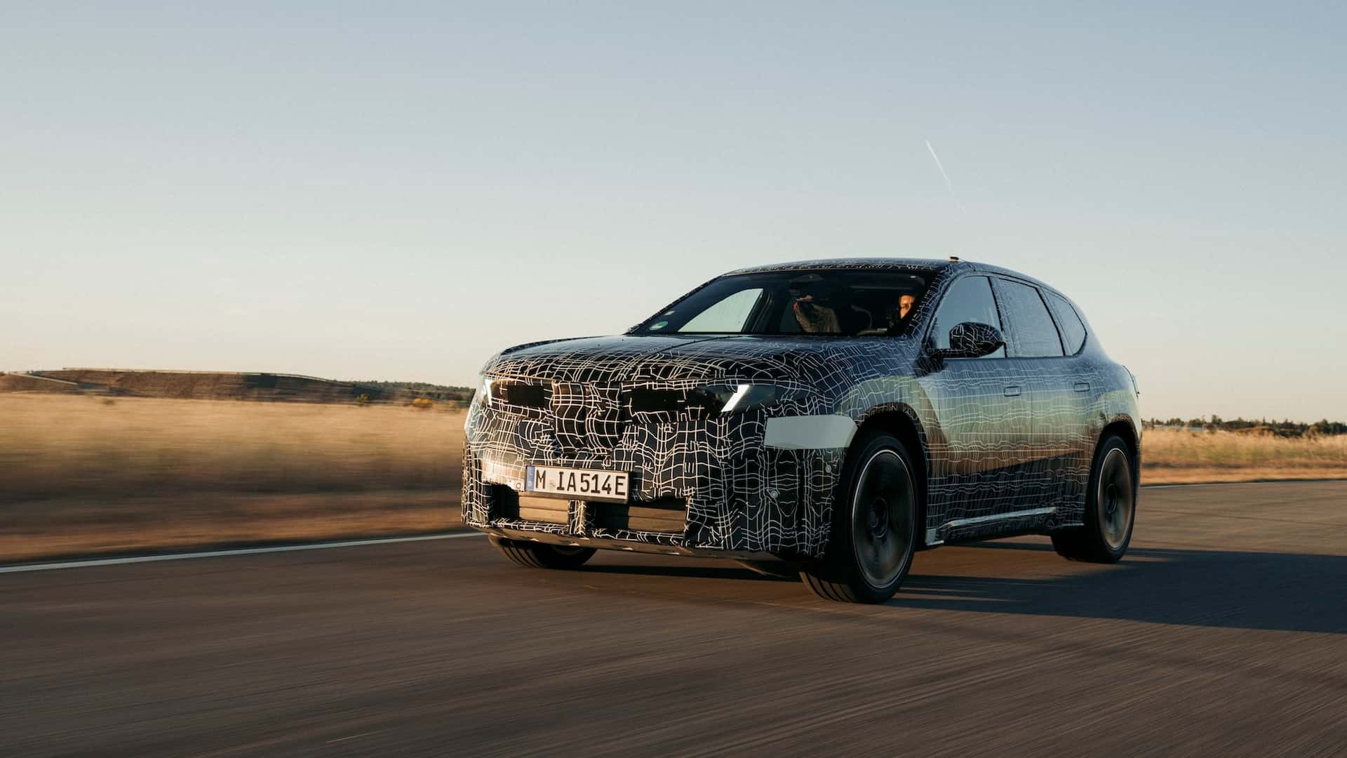 BMW iX3 2026 Prototype Drive