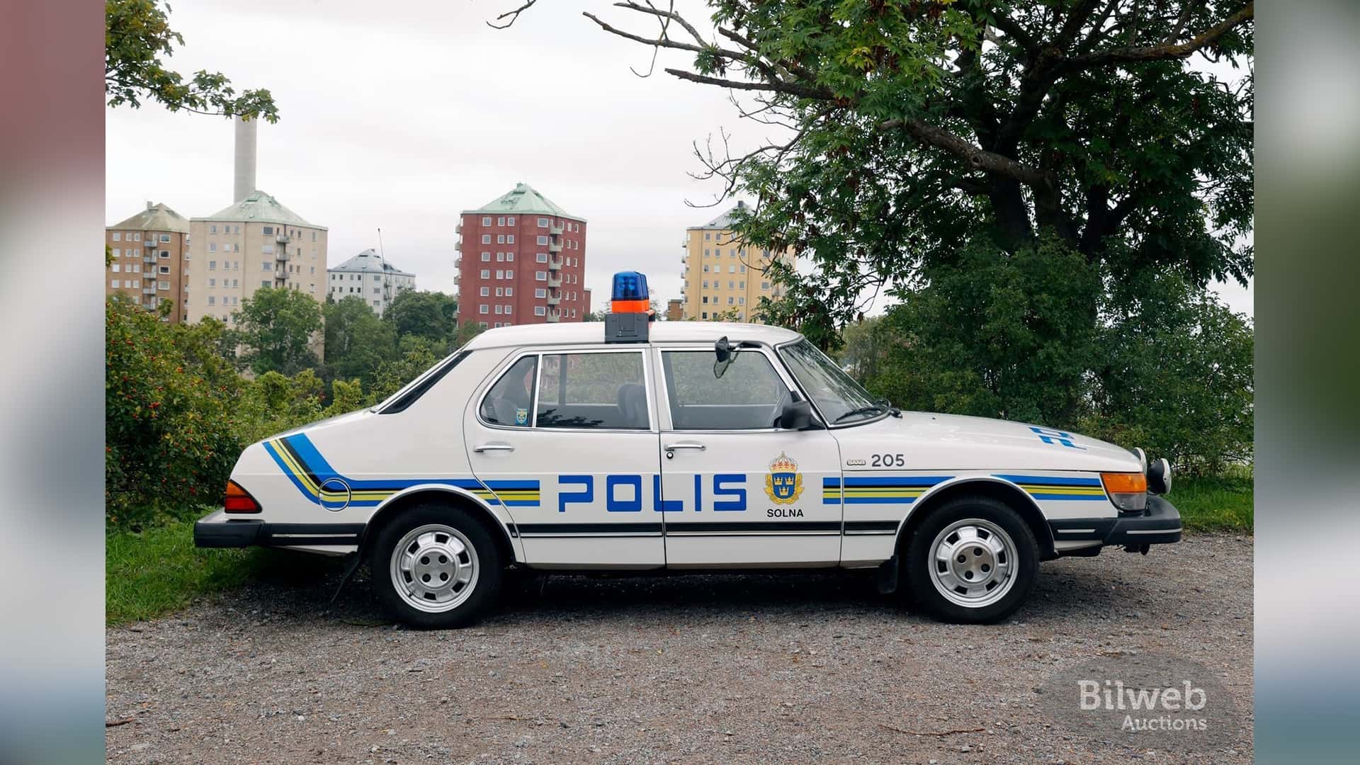 Saab 900 GLi Polizeiauto (1984)