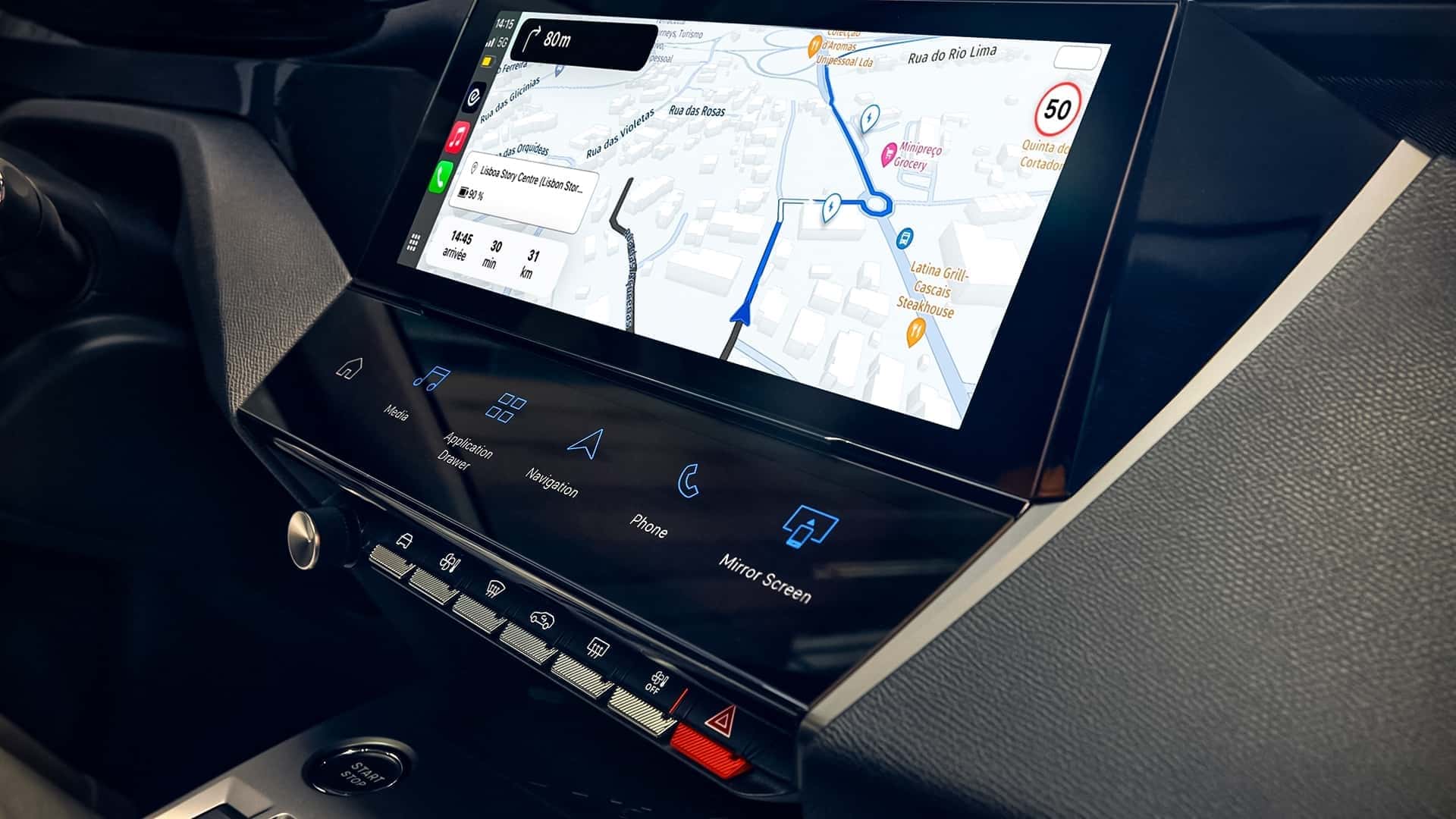 Restyling, intérieur et coffre de la Peugeot 308