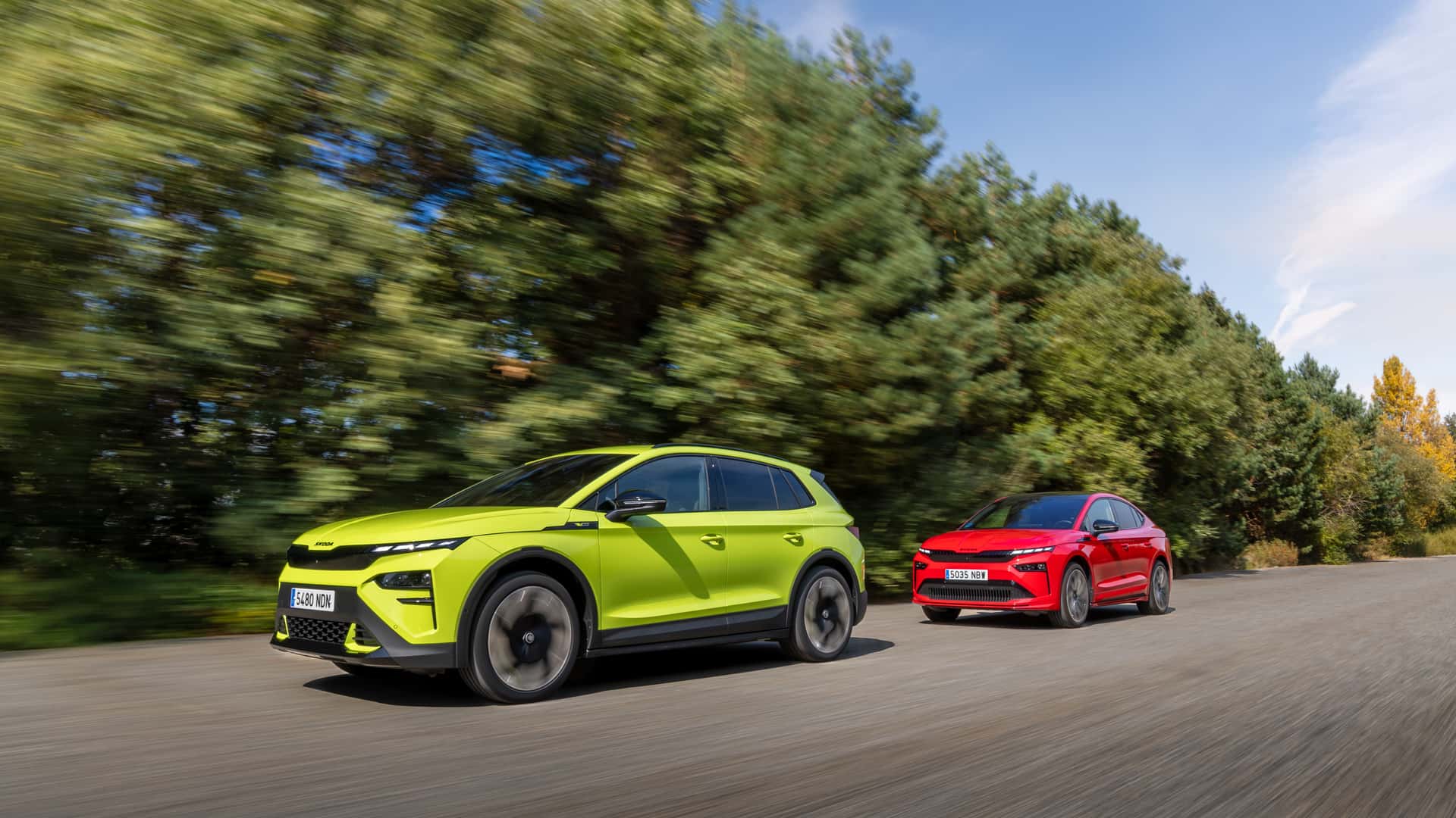 Skoda Elroq y Enyaq Coupé RS