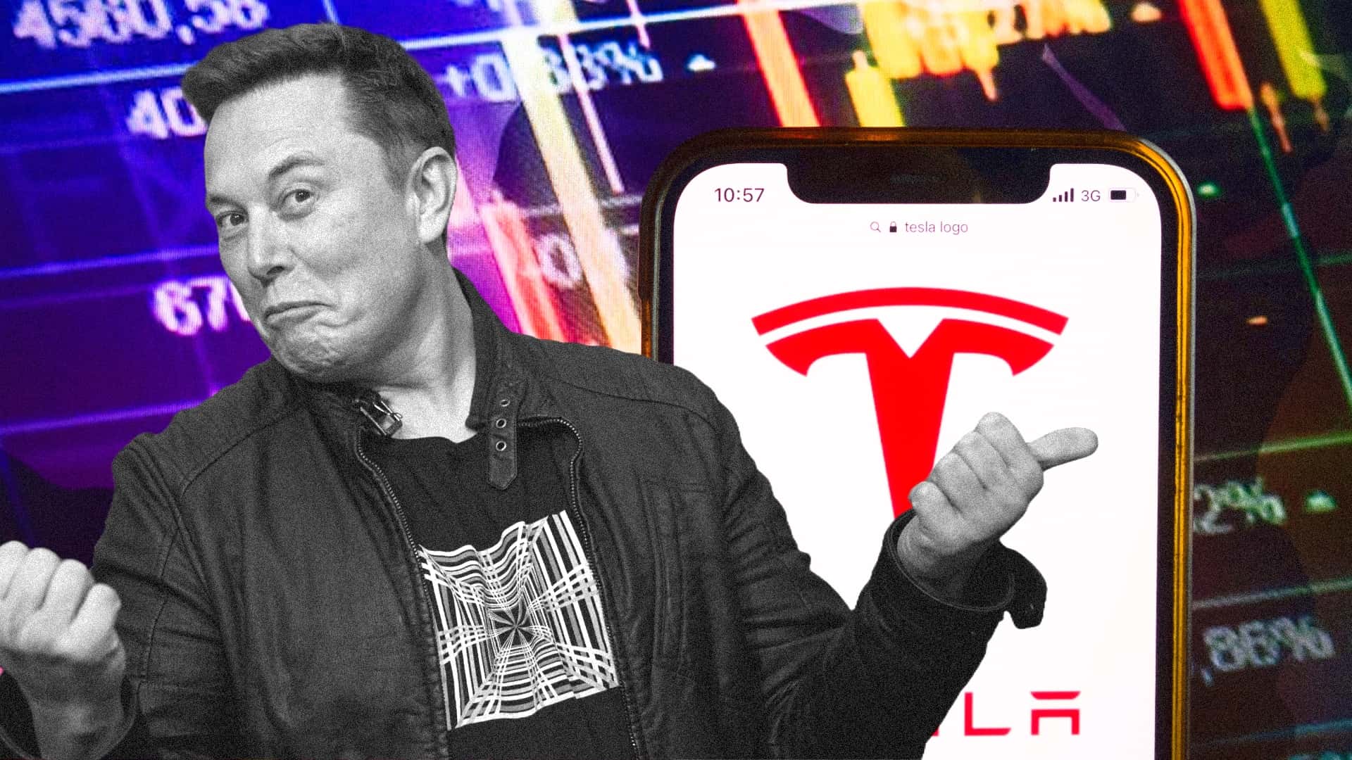 kemenangan harga saham tesla elon musk