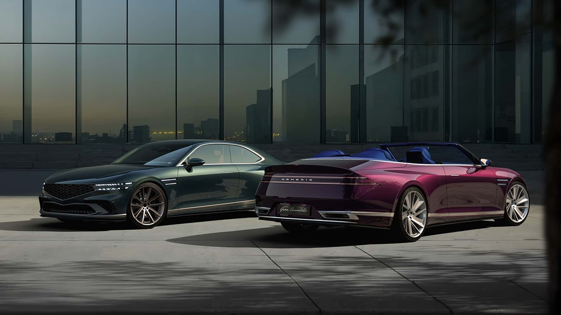 Concepts Genesis X Gran Coupé et X Gran Cabriolet