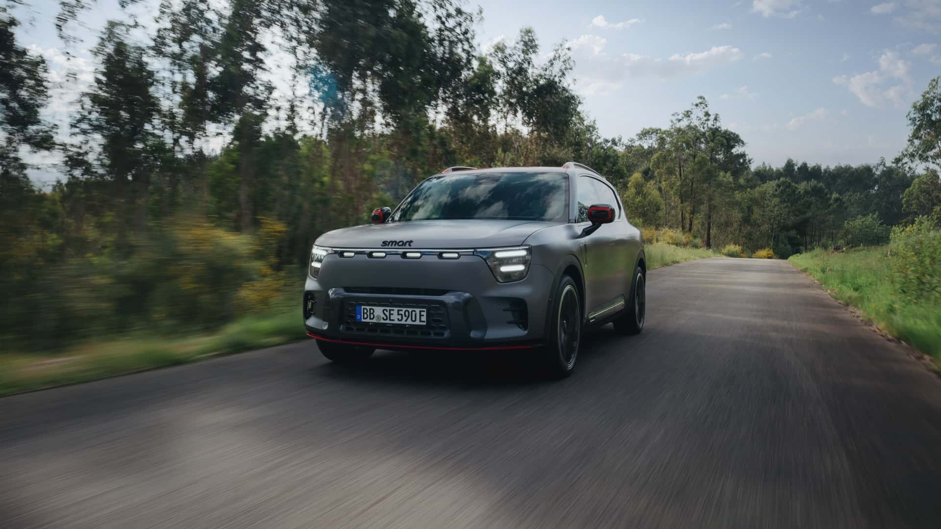 <p>La smart #5 Brabus développe 646 ch.</p>