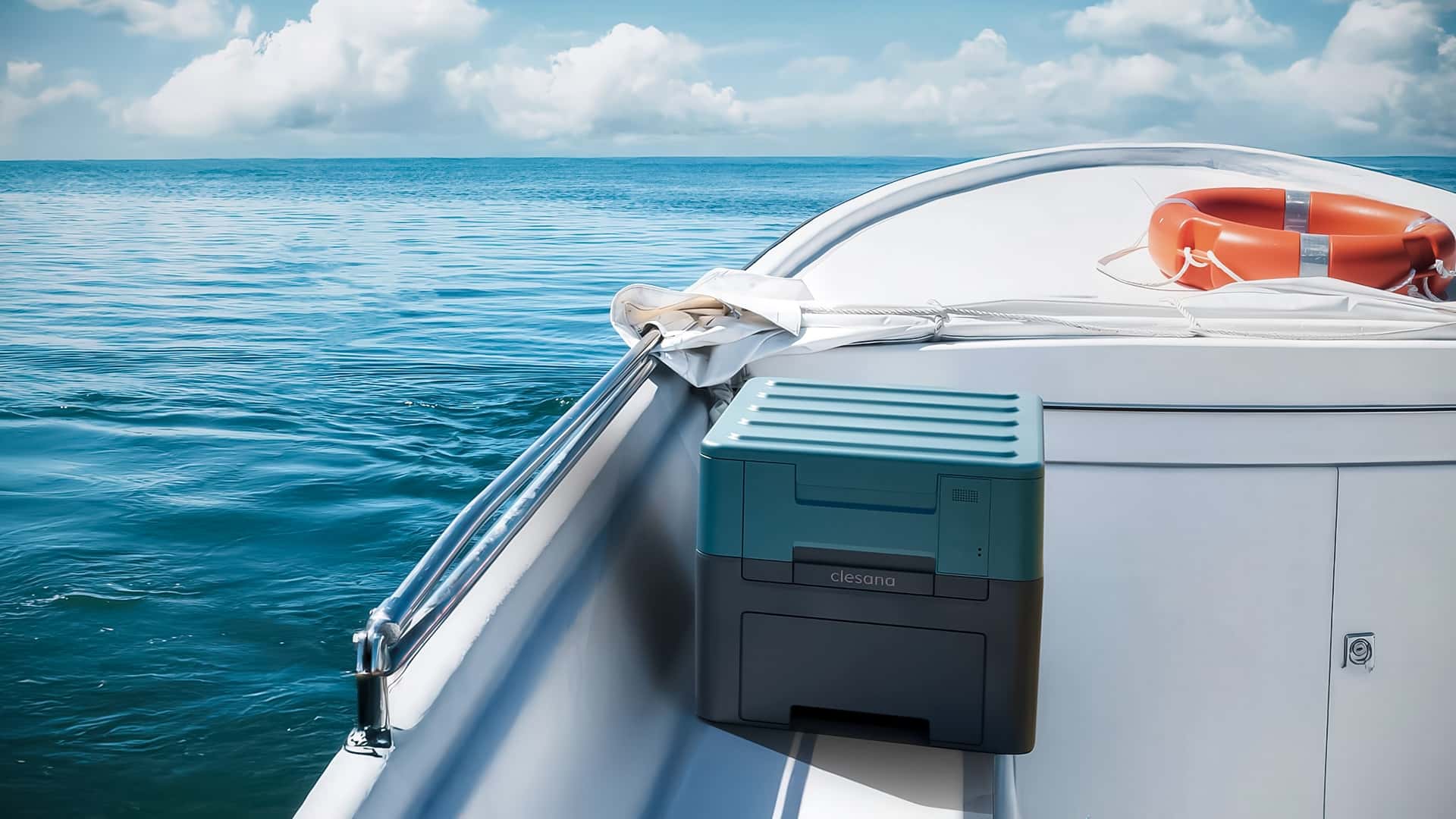 Clesana X1 mobile Folienverschweiß-Toilette