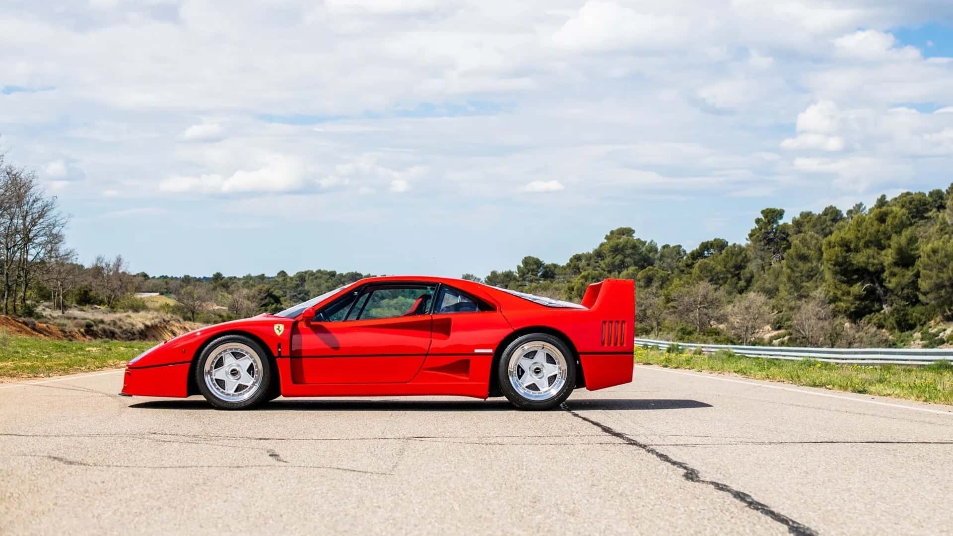 Alain Prosts Ferrari F40 wird versteigert