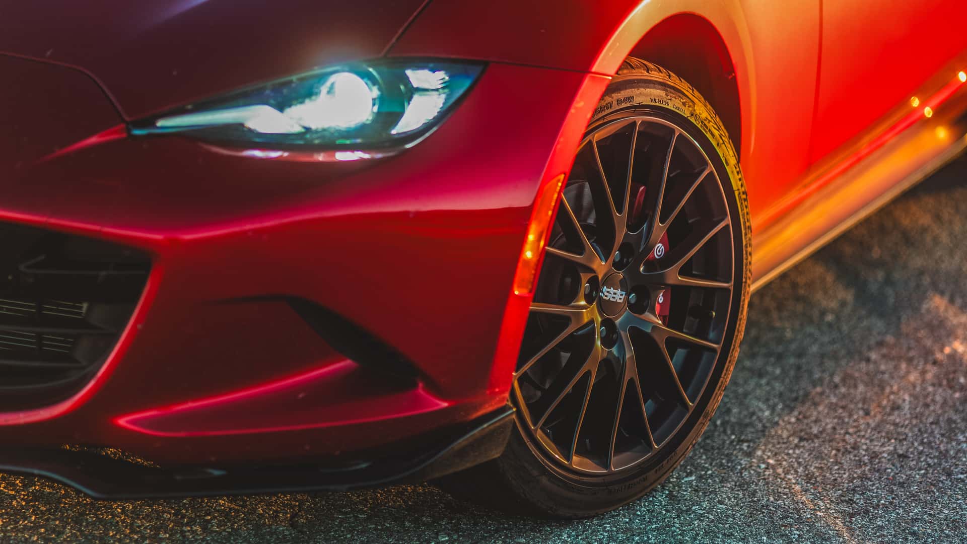 Perjalanan Jalan Raya Mazda Miata California