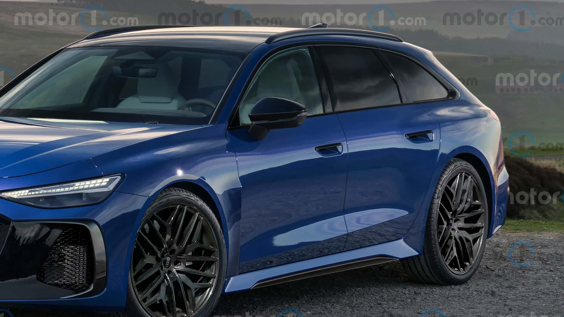 2027 Audi RS6 Avant Rendering by Motor1