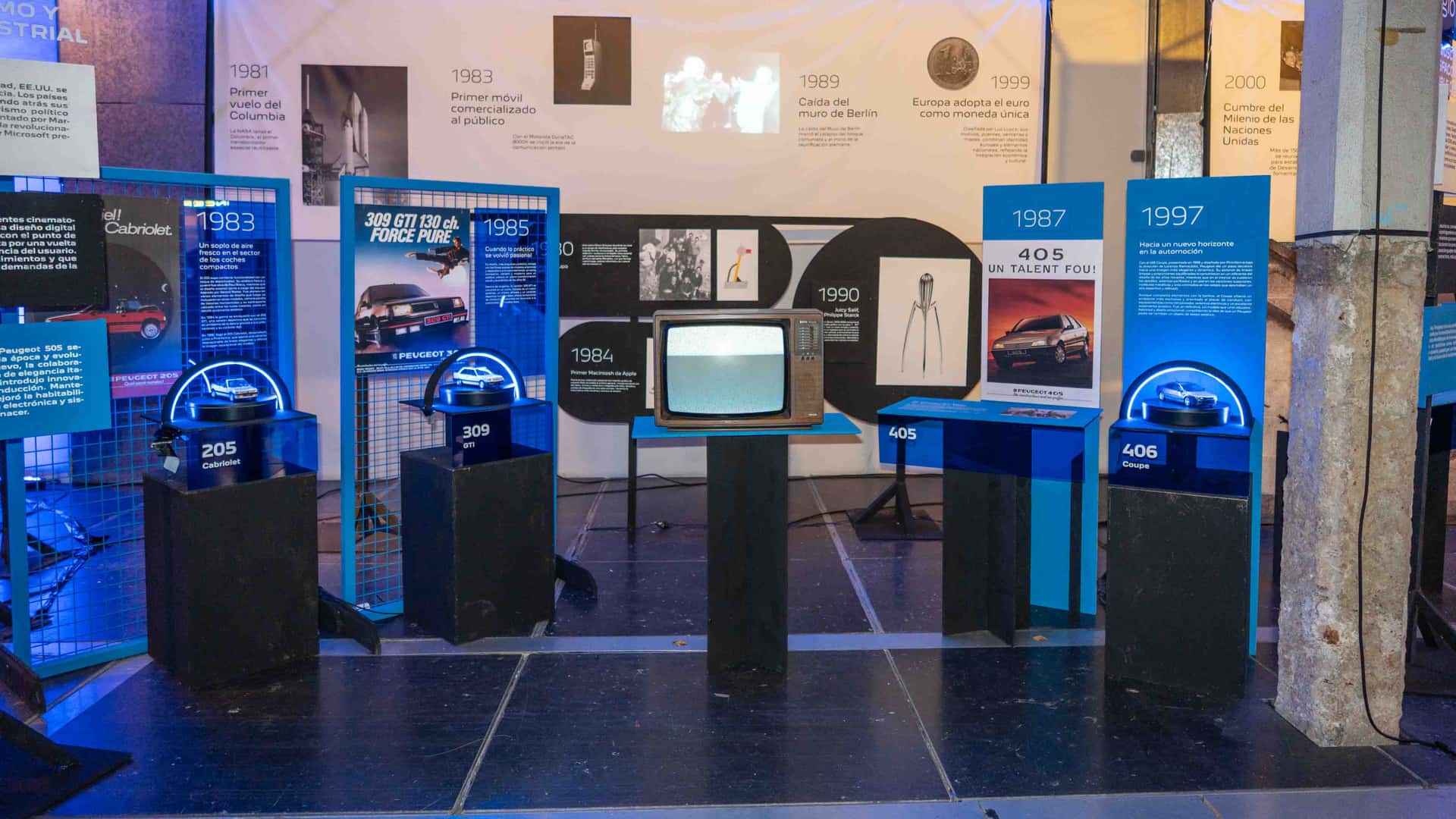 Exposición PEUGEOT Historia del Diseño