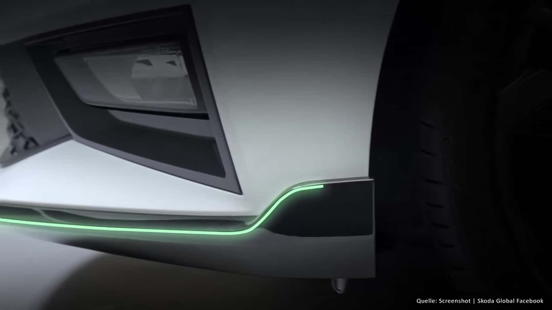 Skoda Fabia 130 teaser