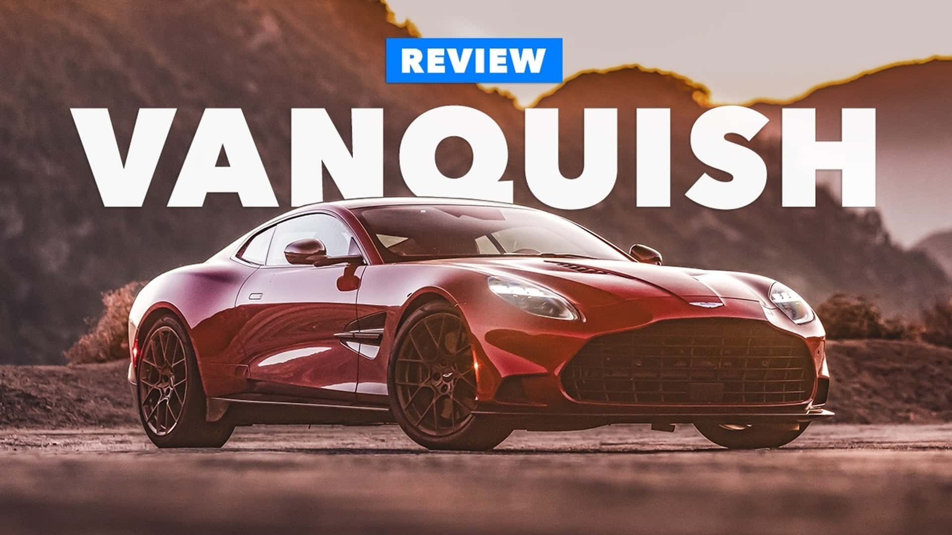 The Vanquish Can Save Aston Martin: Video Review