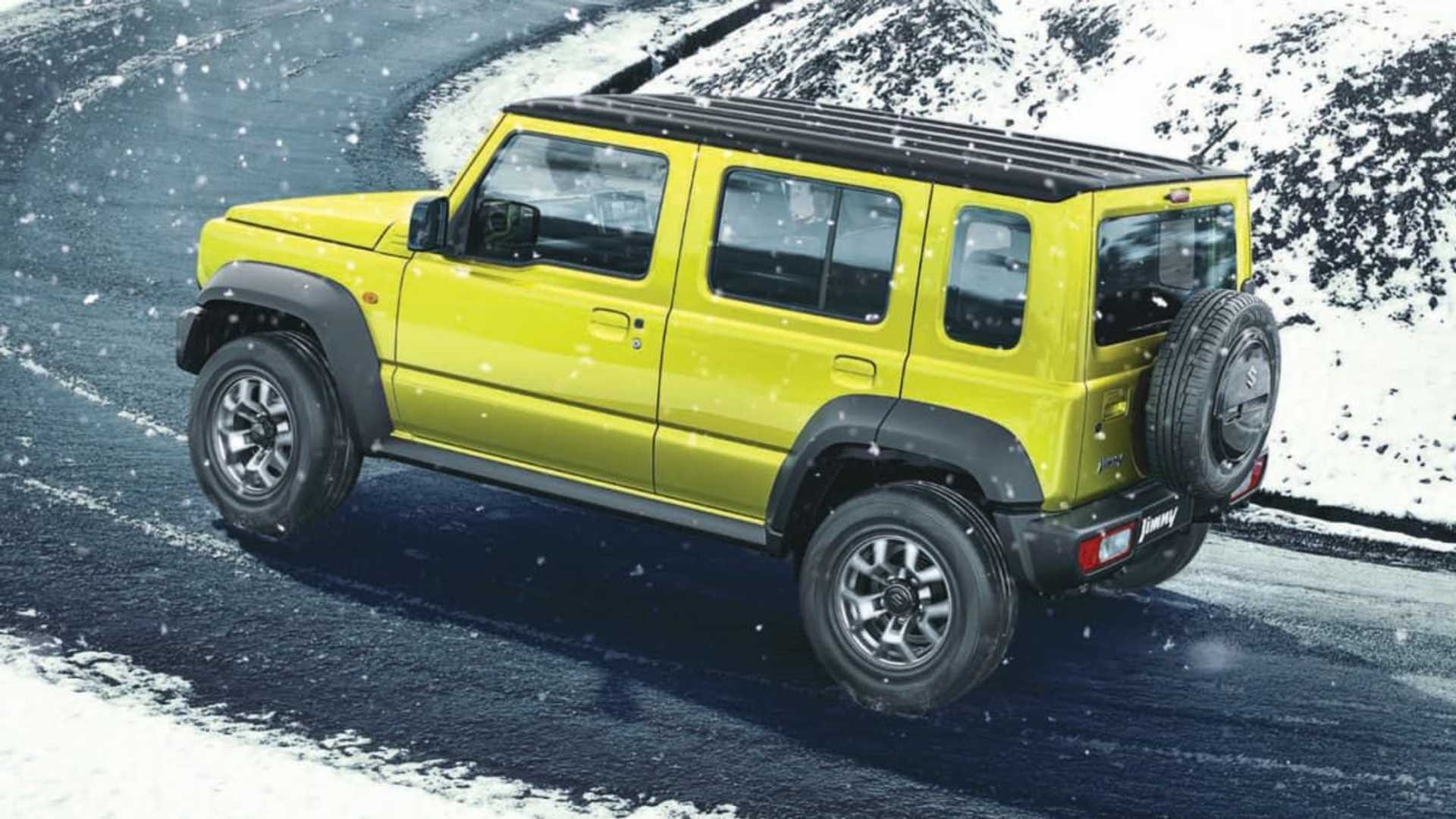<p>El Suzuki Jimny de 5 puertas a la venta en la India</p>