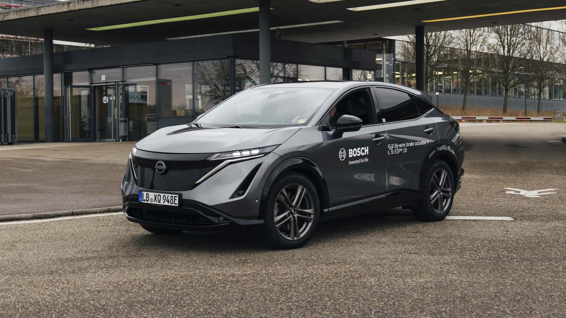 Test du système de freinage par câble Bosch