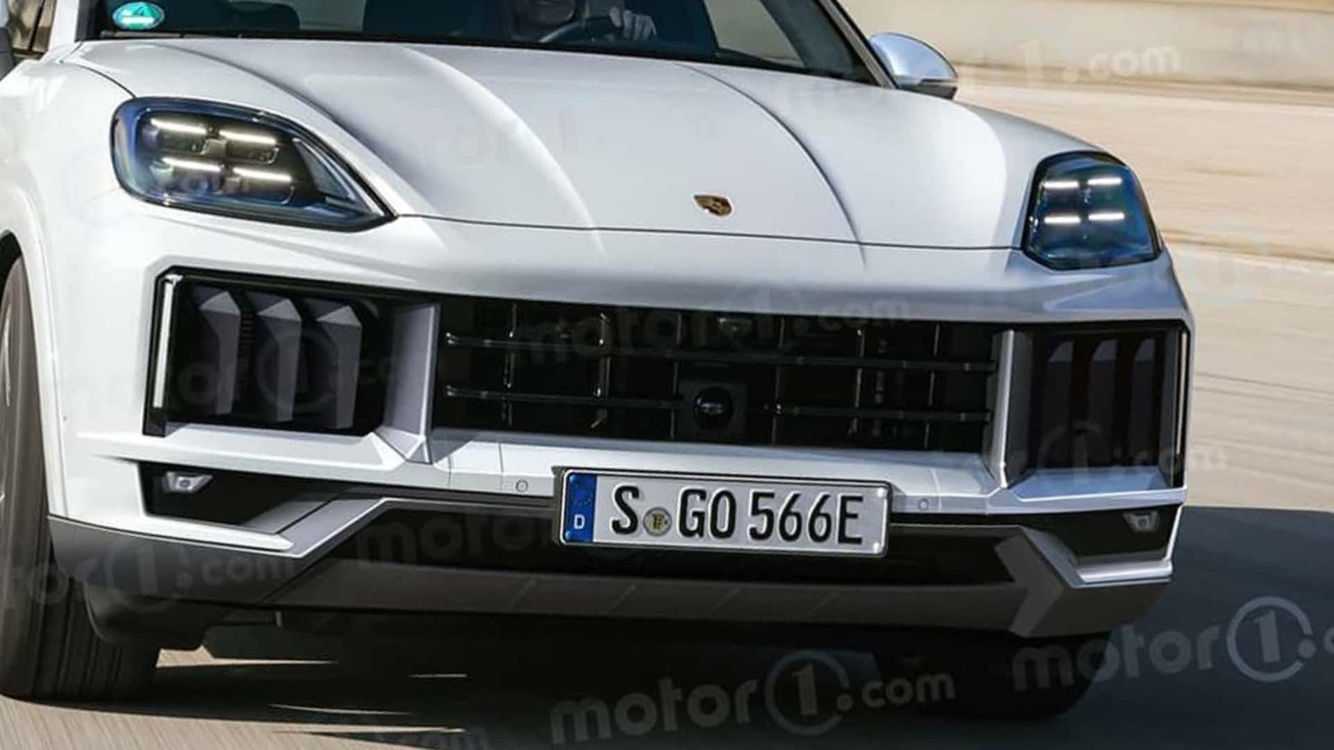 Rendering Porsche Cayenne 2027