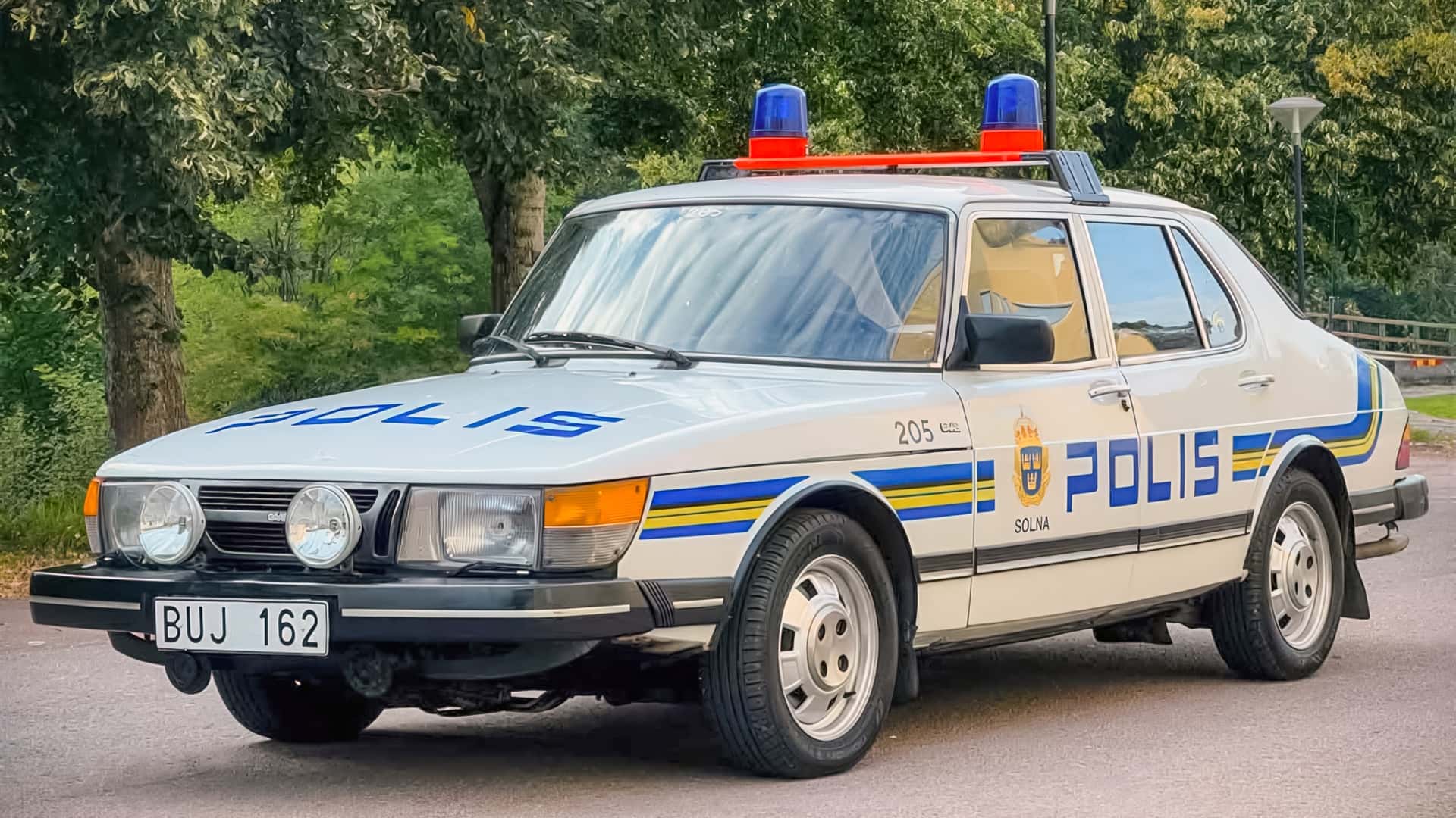 Saab 900 GLi Polizei (1984): Schwedens vergessener Streifenwagen