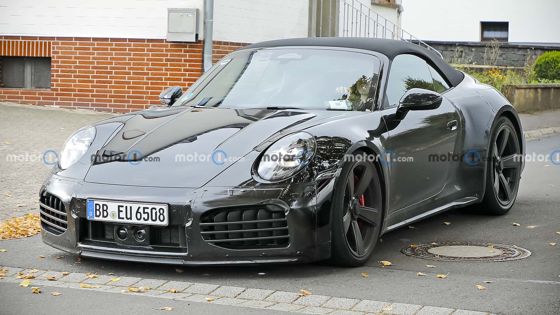 Porsche 911 Turbo Touring Cabrio (2026) Erlkönig