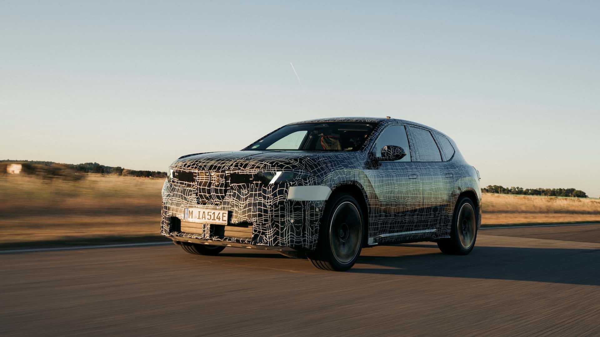 BMW iX3 2026 Prototype Drive