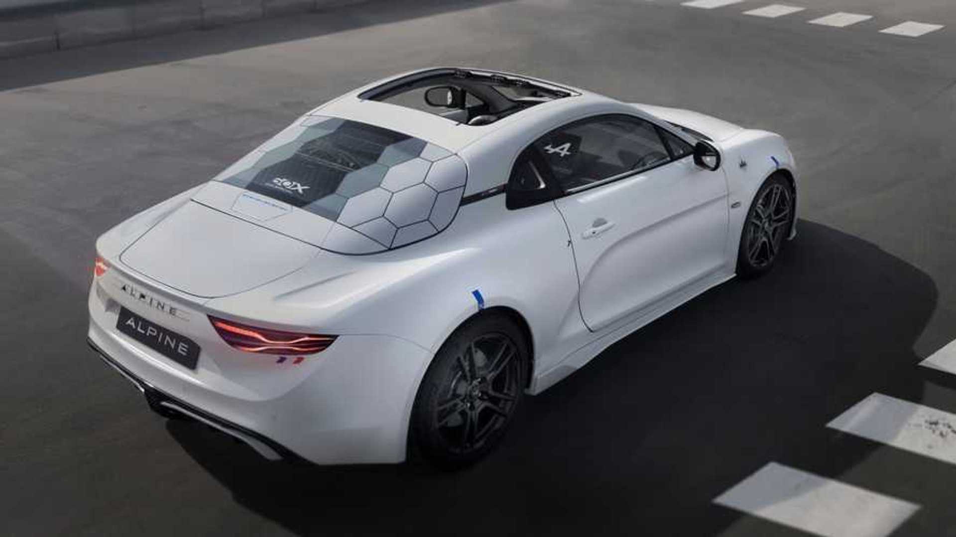 Alpine A110 E-Ternity: Das Exterior