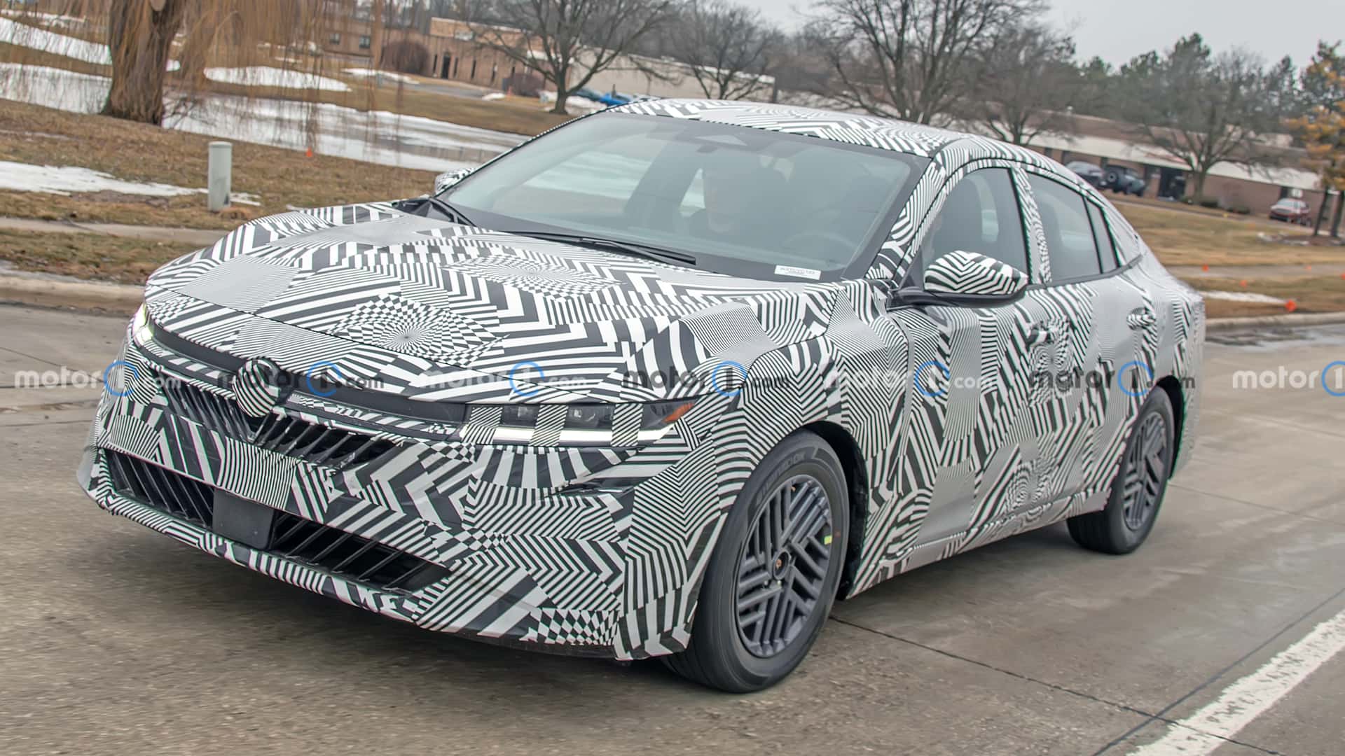 New Nissan Altima Front View Spy Photo