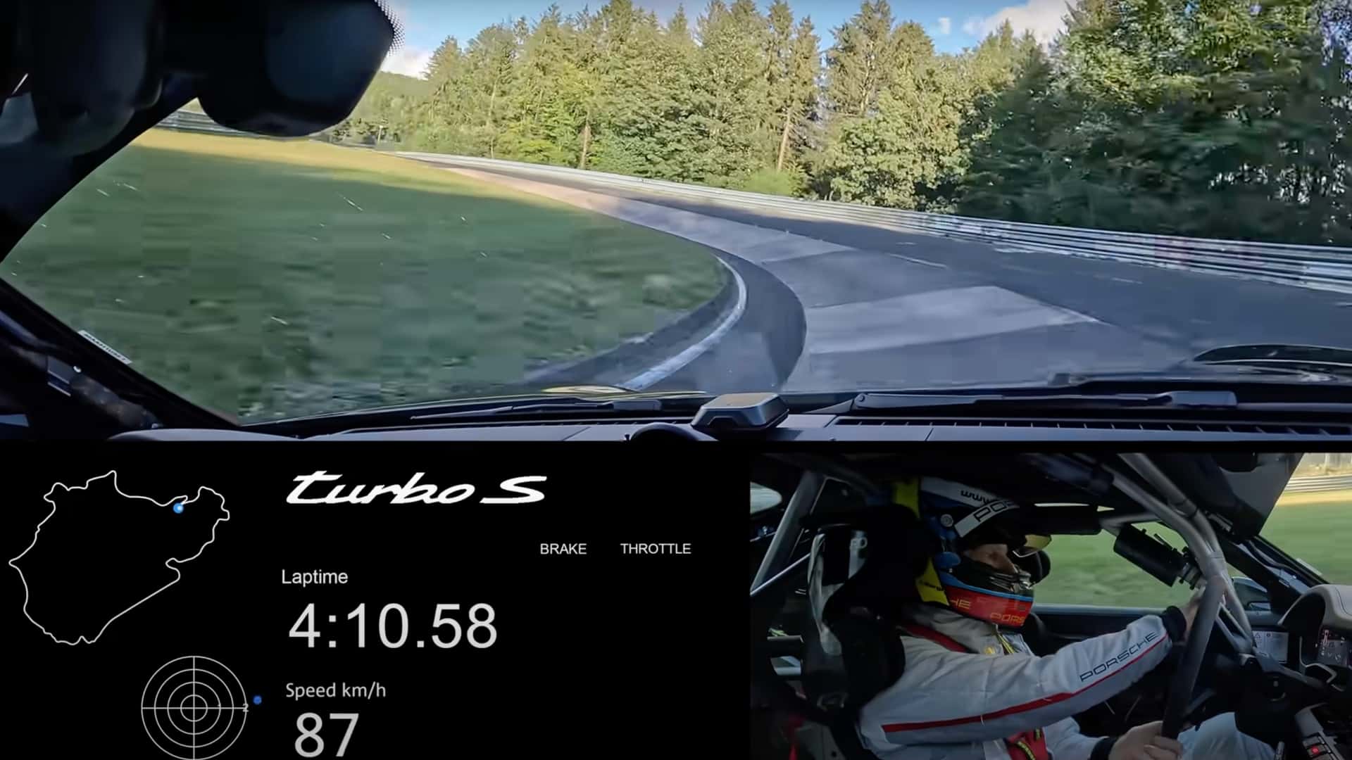Porsche 911 Turbo S Hybrid Mengaspal di Sekitar Nurburgring