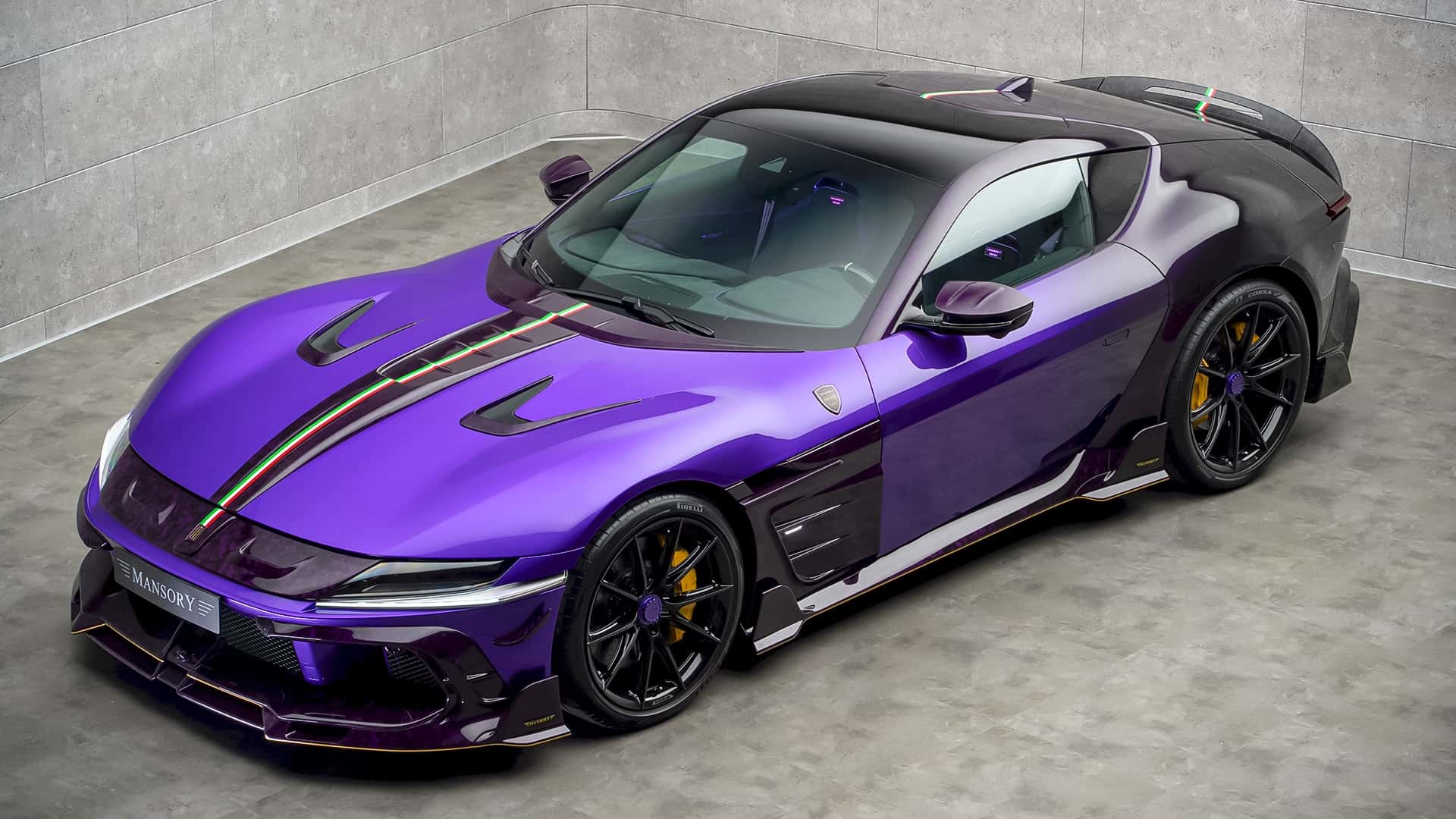 La Ferrari 12Cilindri perd son élégance en passant chez Mansory