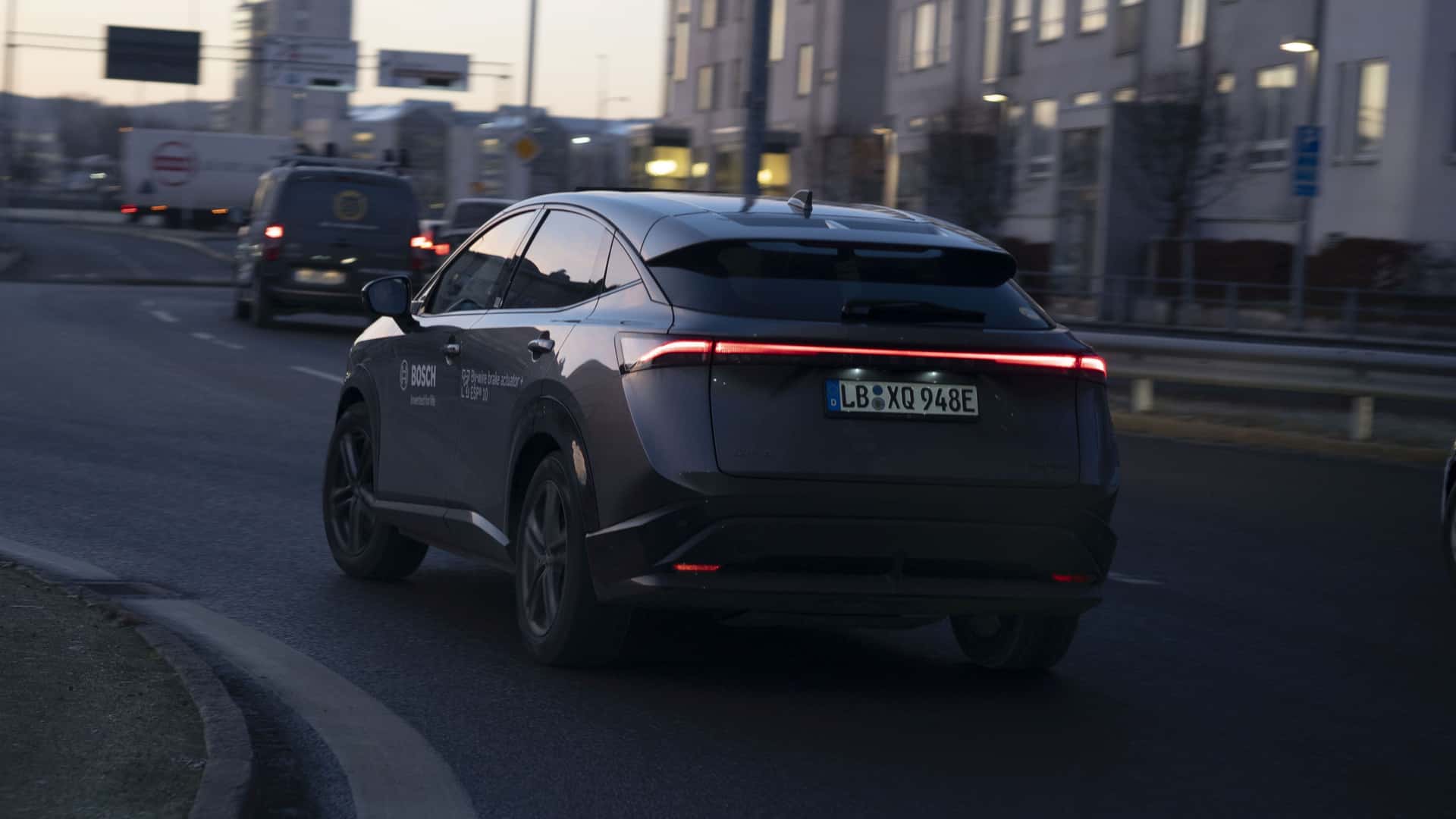 Test du système de freinage par câble Bosch