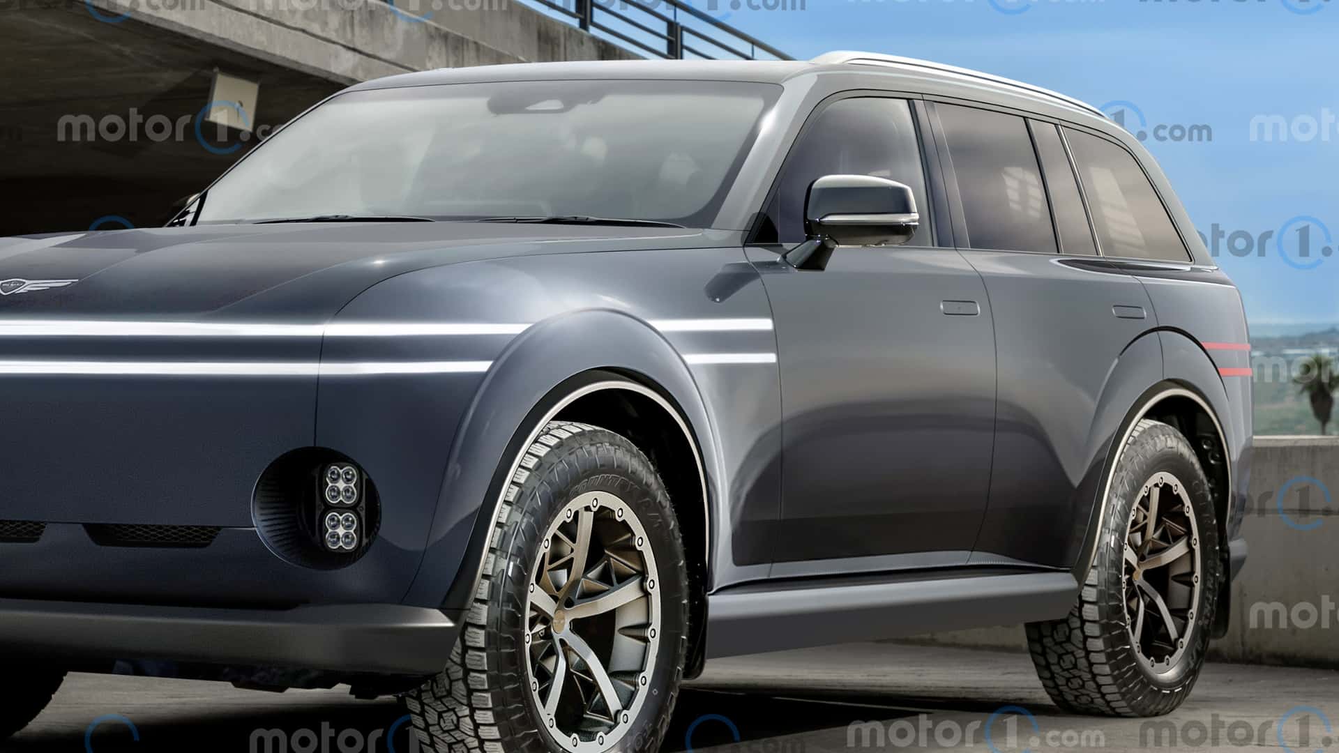 Genesis Mercedes-Benz G-Class Rival Rendering