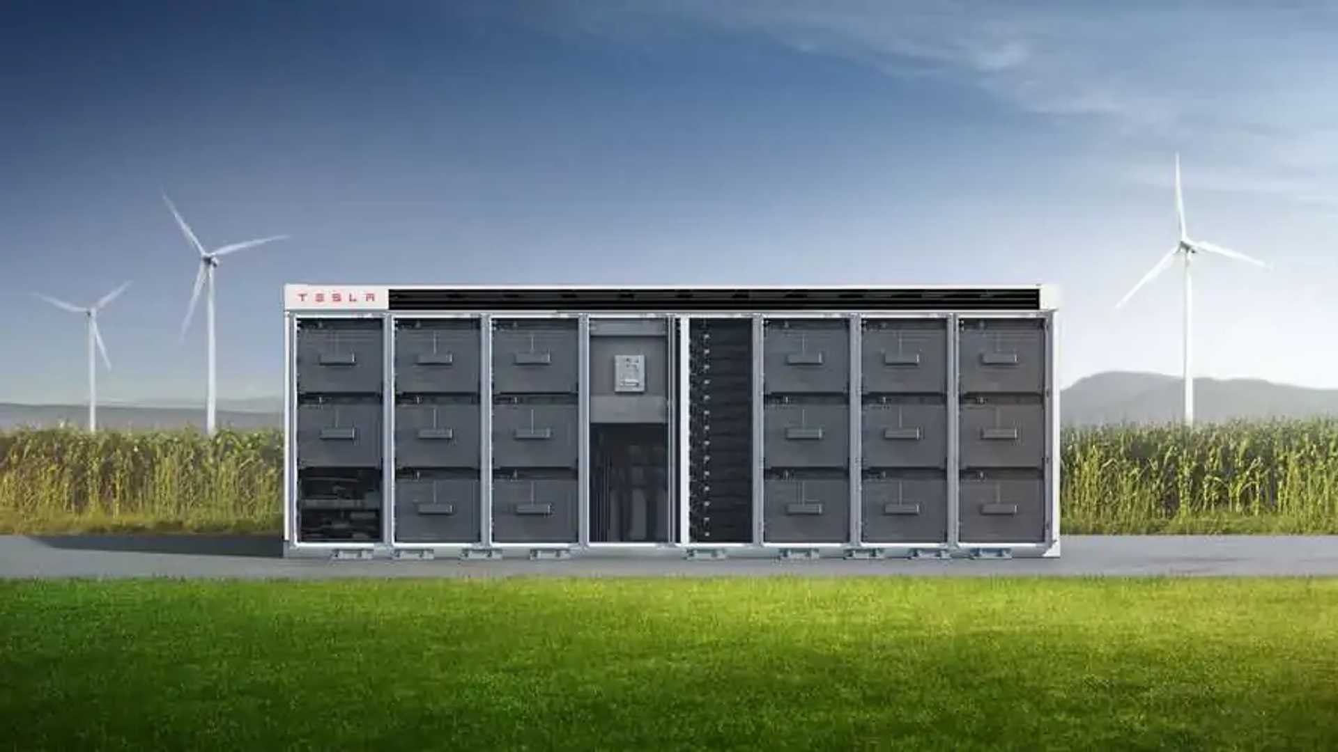 Système de stockage d'énergie Tesla Megapack