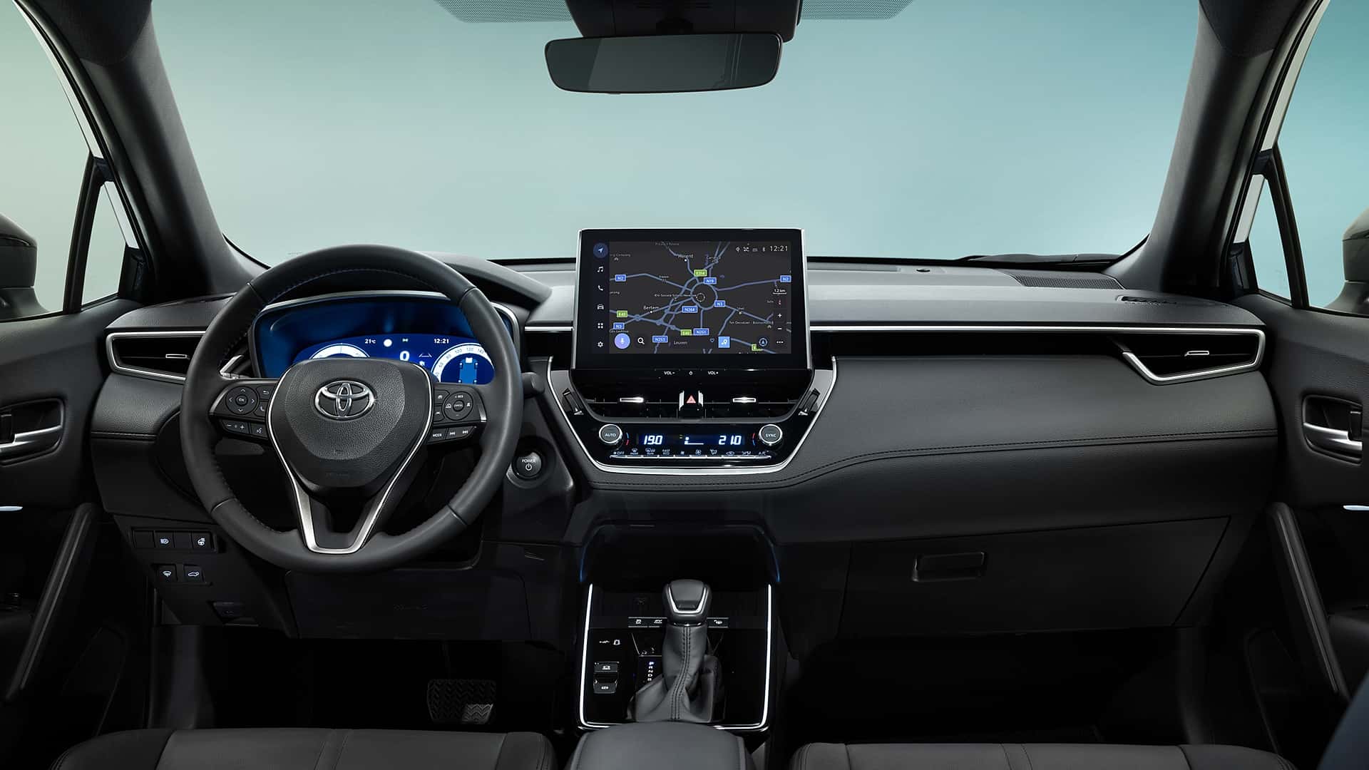 <p>Toyota Corolla Cross, el interior</p>