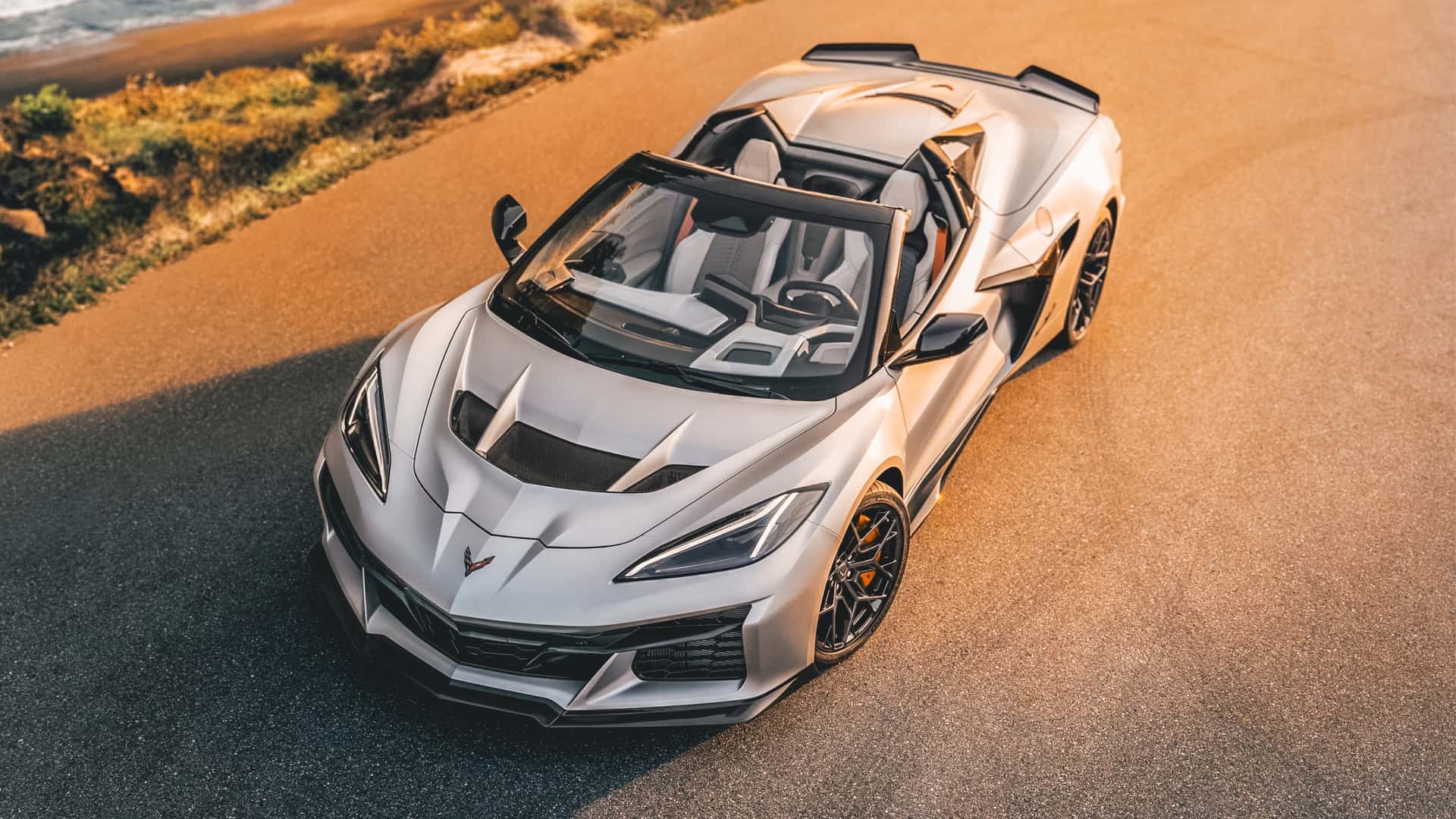 Chevrolet Corvette ZR1X Quail Silver Edition