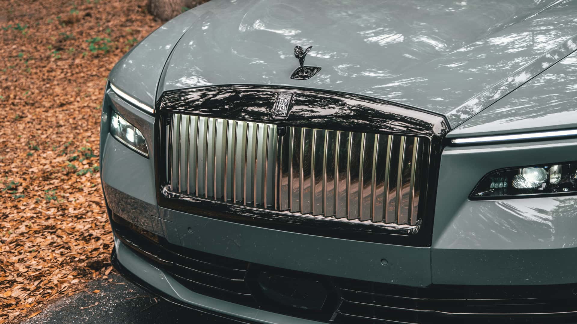 Ulasan Lencana Hitam Rolls-Royce Spectre