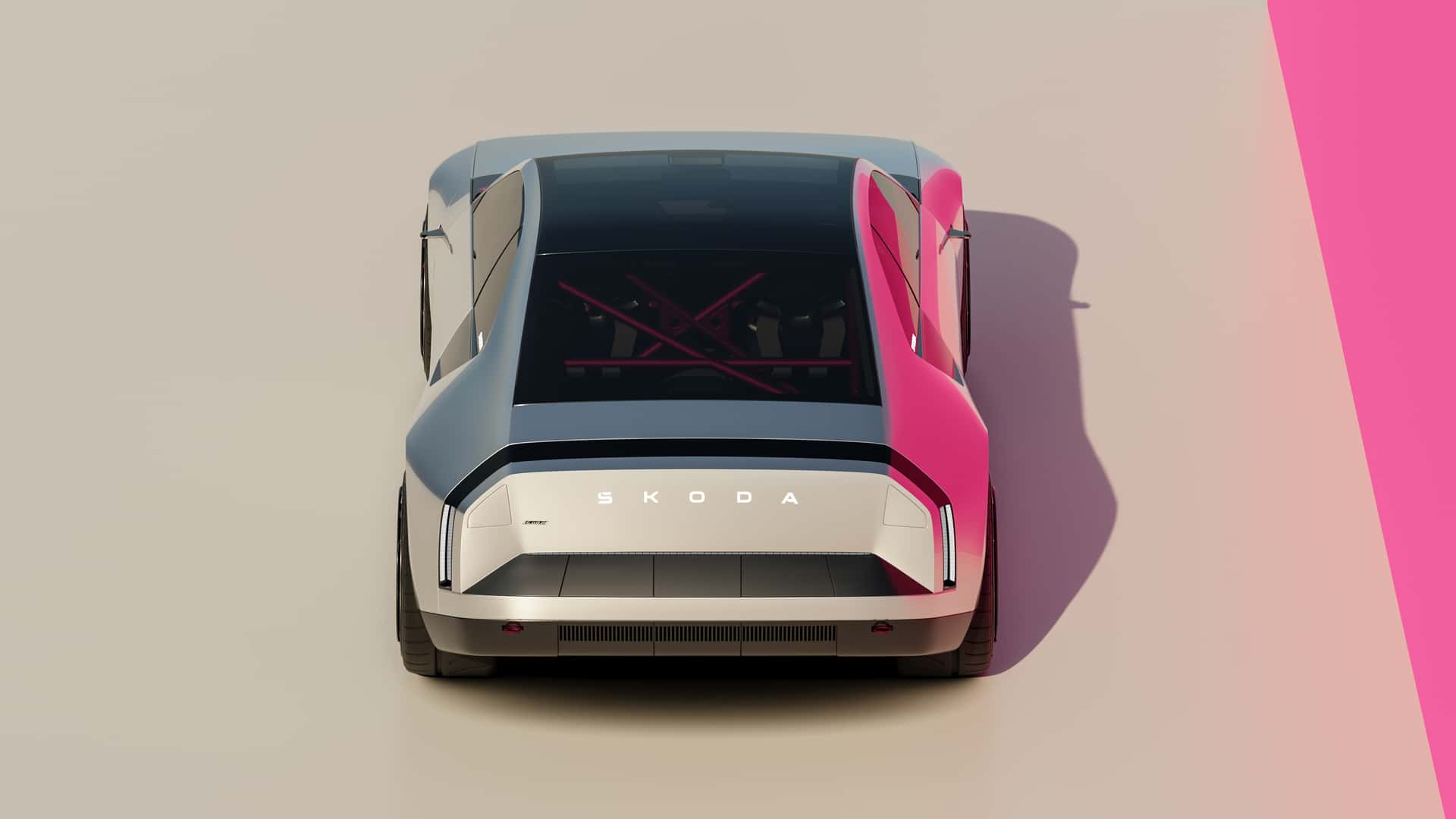 Skoda 110 R concept, render oficial