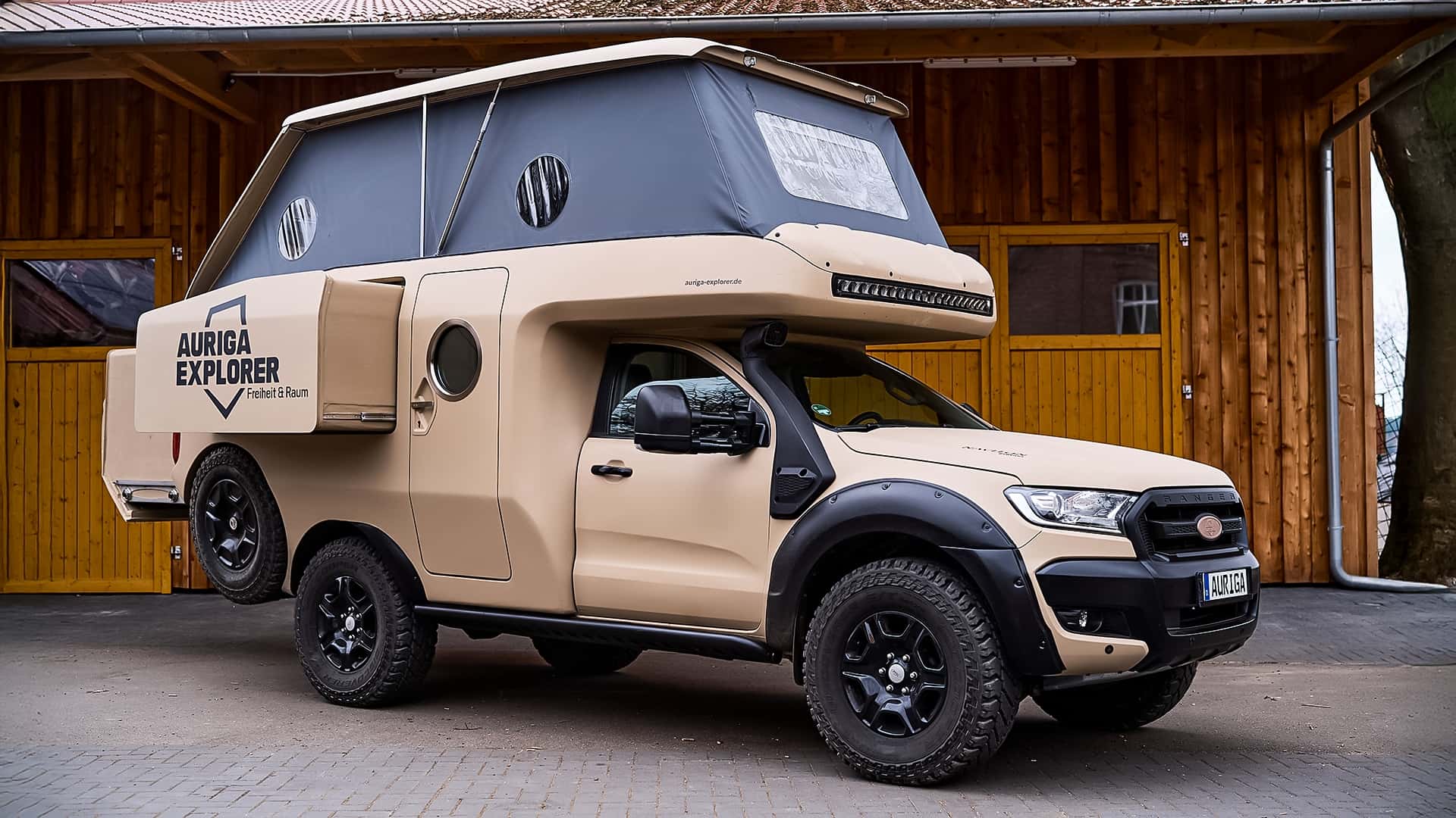 Auriga Explorer: el pick-up camper todoterreno que rompe moldes
