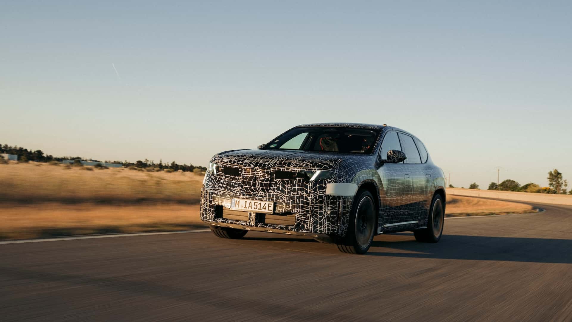 BMW iX3 2026 Prototype Drive