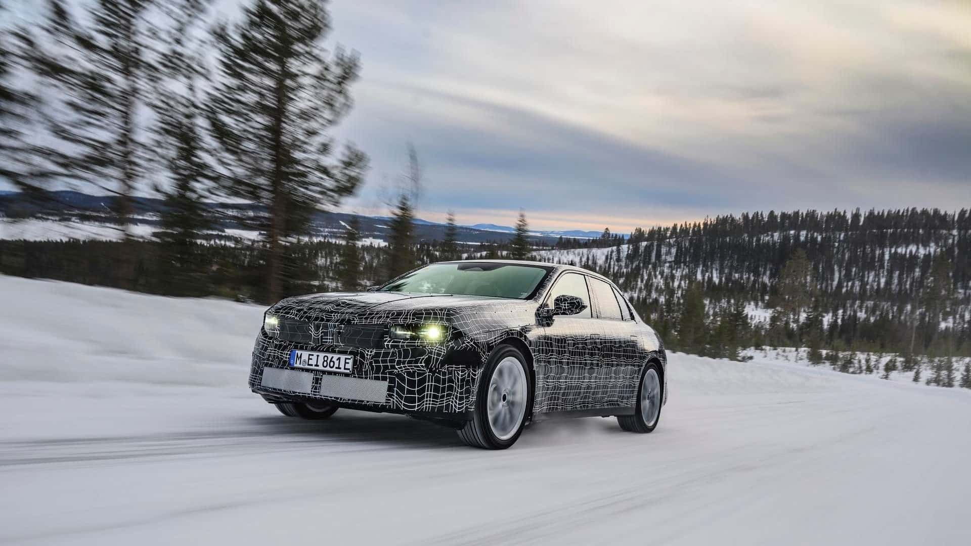 BMW i3 berline, les prototypes en cours de test