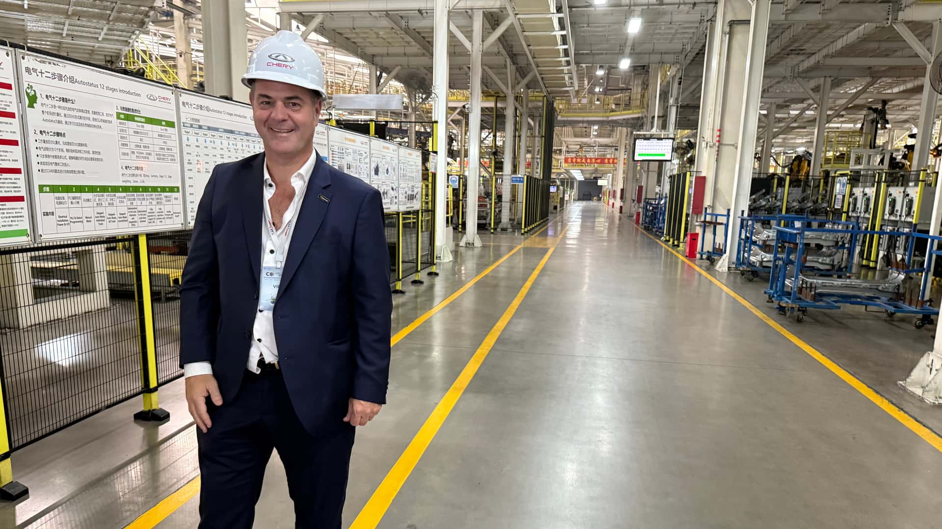 Chery: "Nos gustaría producir en Argentina"