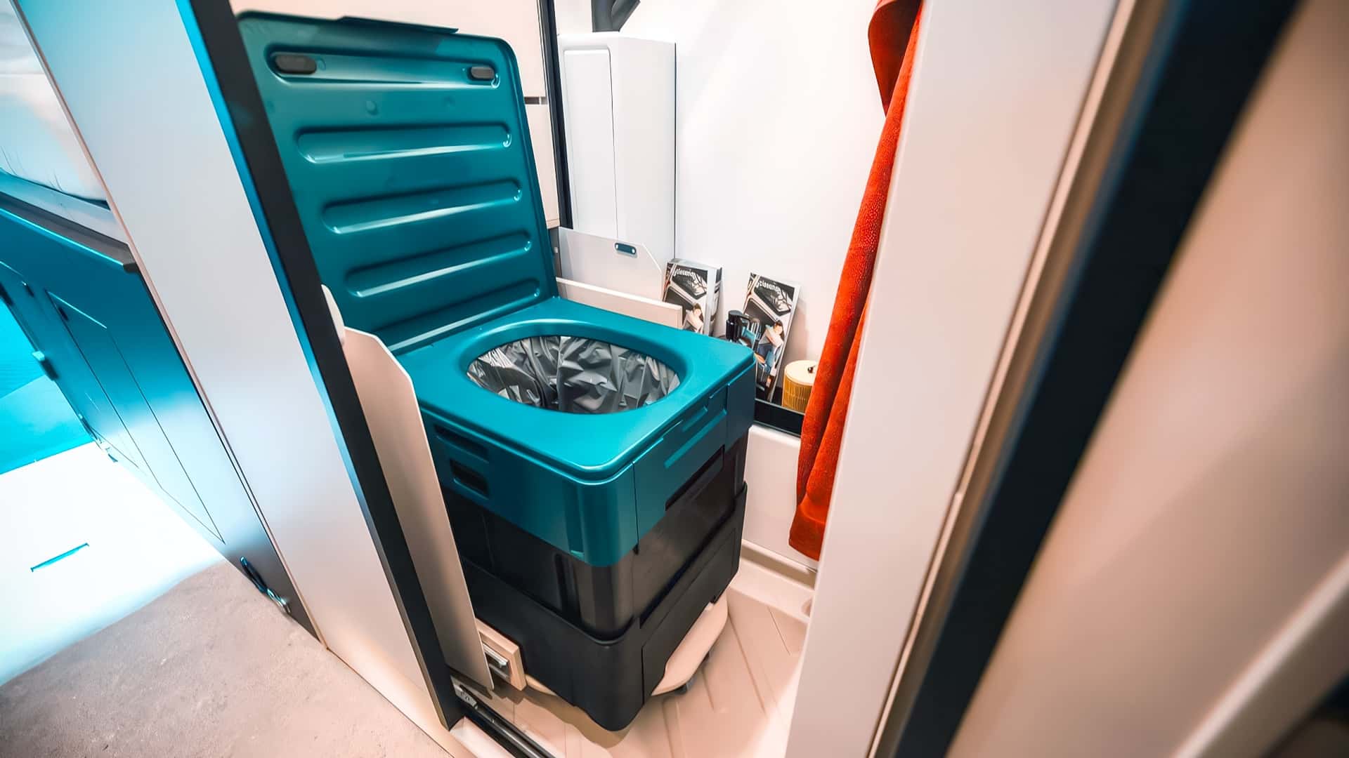 Clesana X1 mobile Folienverschweiß-Toilette