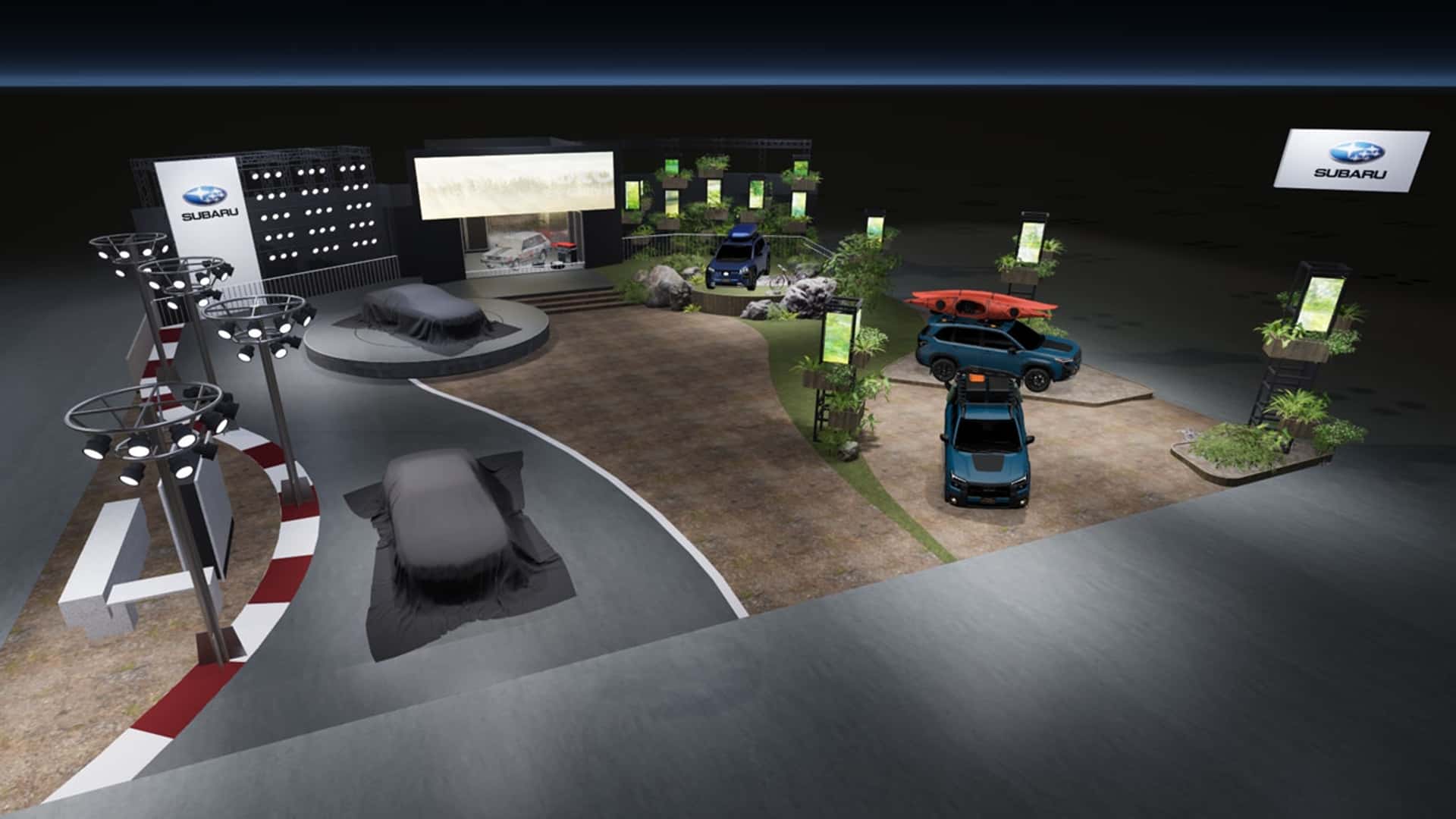 Subaru STI concepts teaser